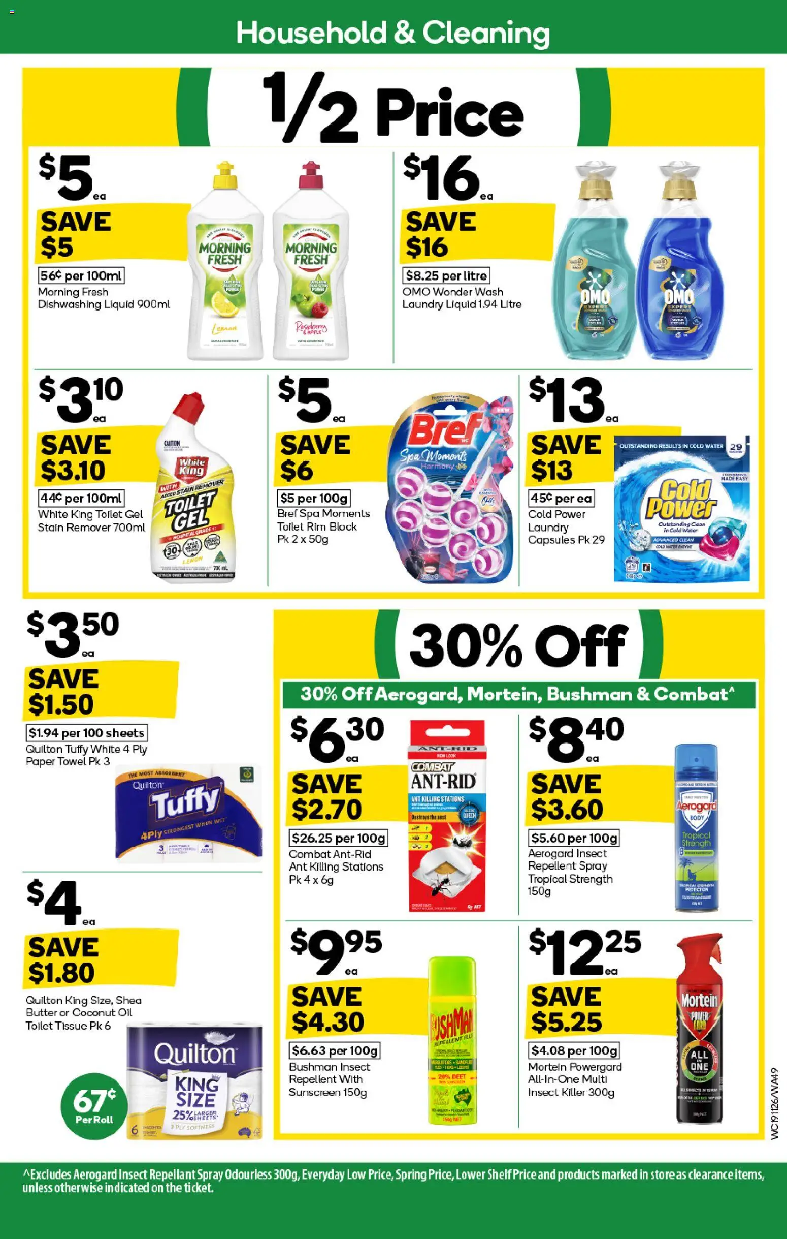 Woolworths catalogue - valid from 19.11.2025 | Page: 49 | Products: Shelf, Household, Butter, Water