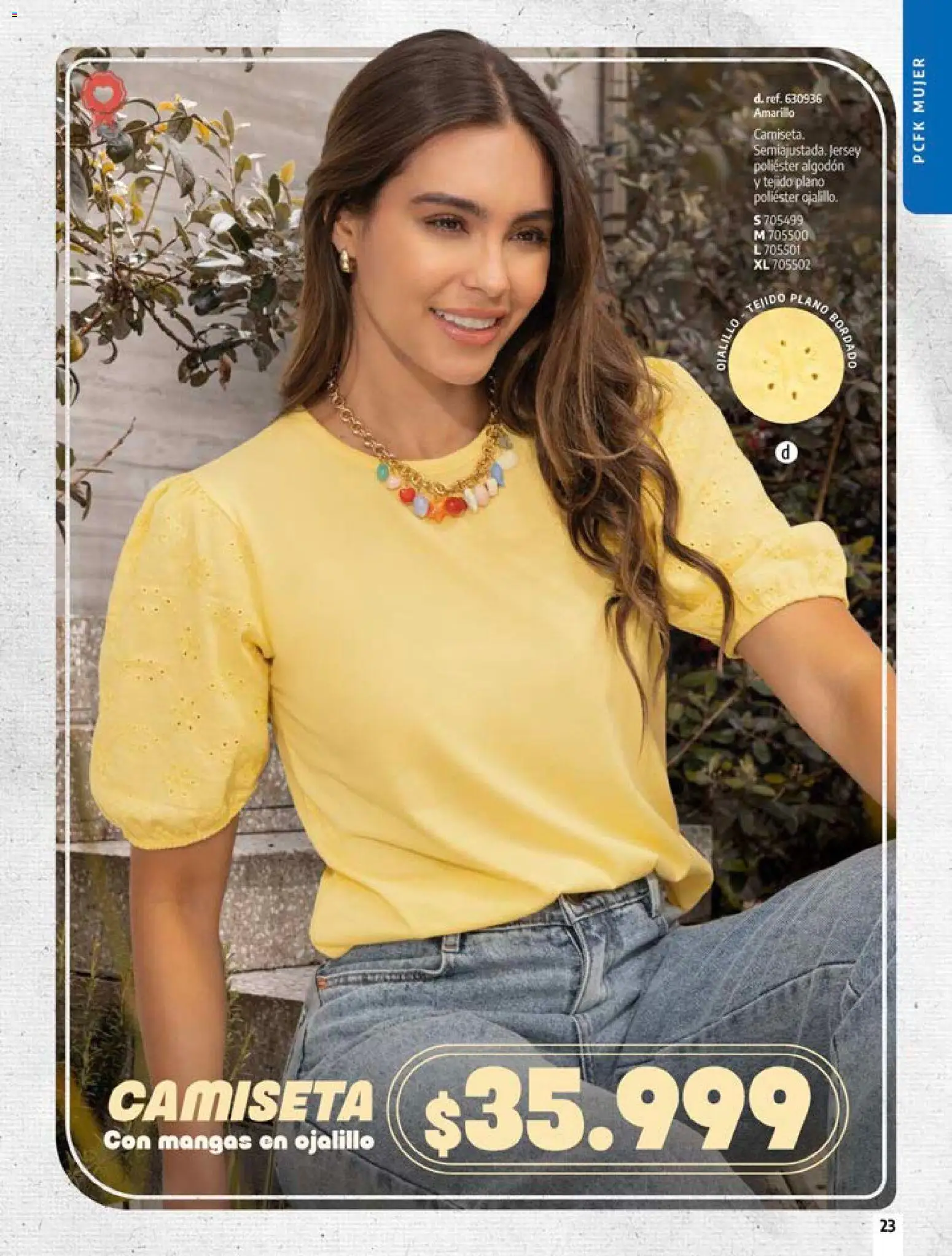 Pacifika revista - valida desde el 24.04.2026 | Página: 23 | Productos: Algodón, Camiseta