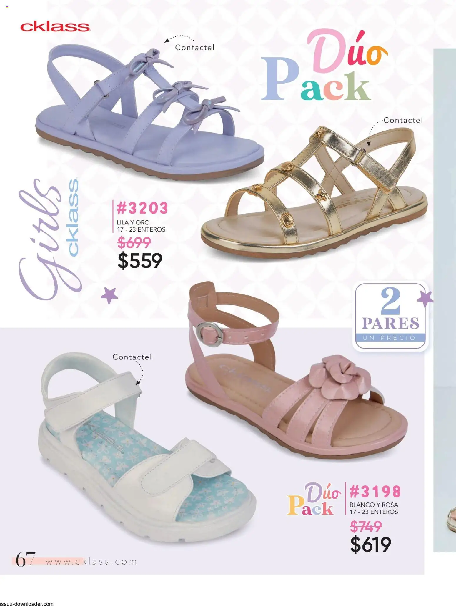 Nuevas ofertas de Cklass válidas en toda la República Mexicana desde el 26.01.2026. ¡Encuentra las mejores ofertas en Cklass catálogo Especial Calzado! | Página: 68