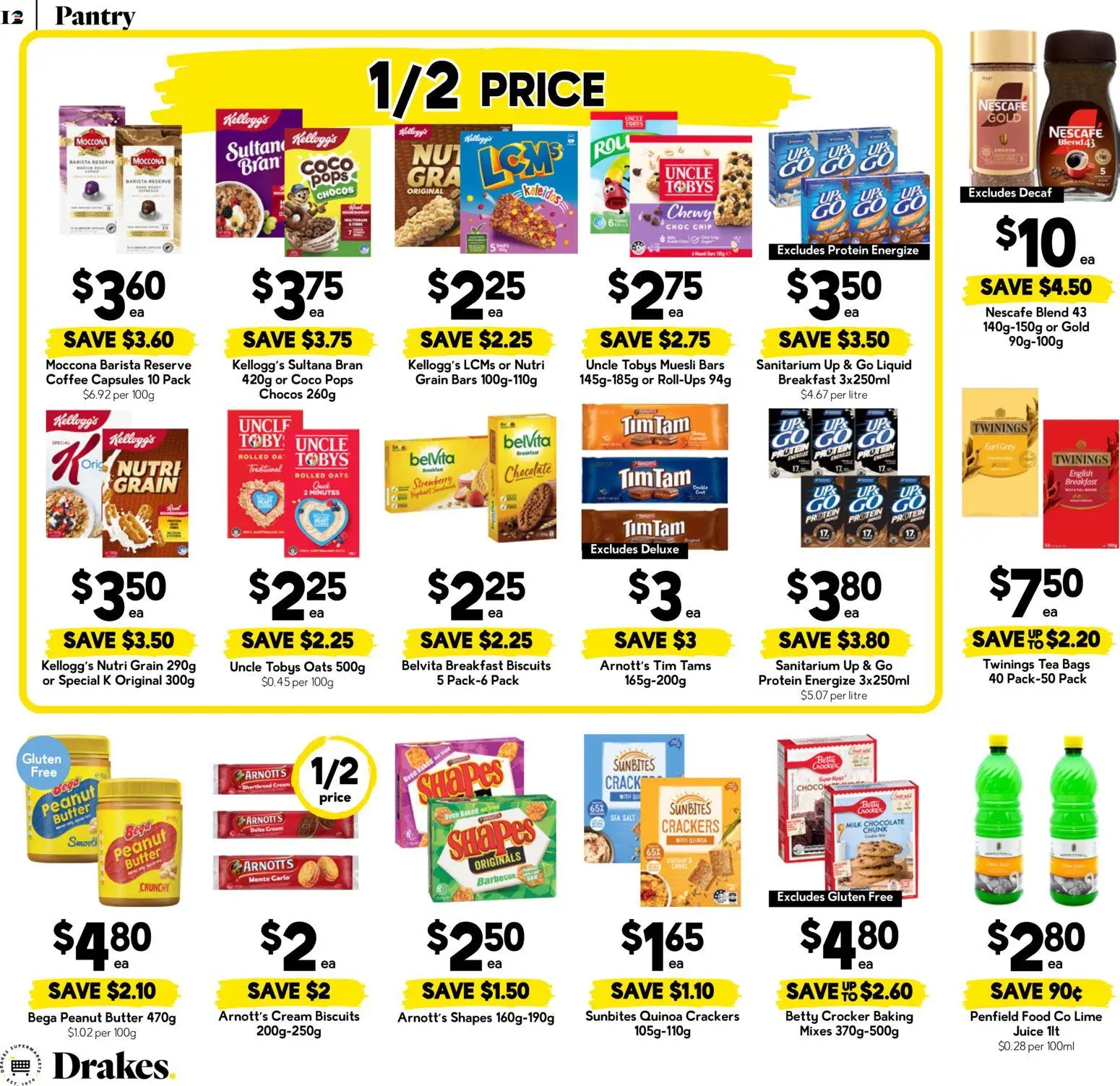 Drakes catalogue - valid from 29.04.2026 | Page: 12 | Products: Milk, Butter, Oats, Biscuits