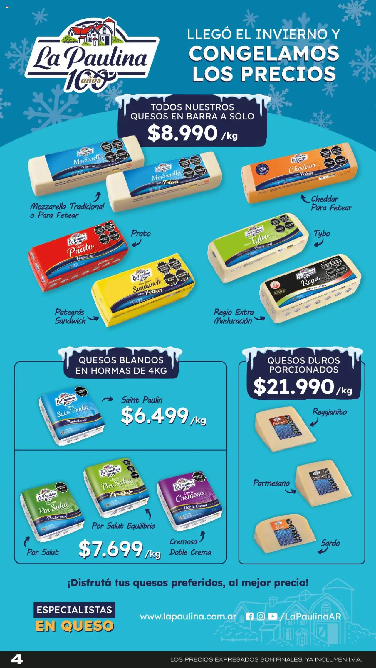 Makro ofertas Especiales │ válido desde el 17.07.2025 | Página: 4 | Productos: Queso, Crema