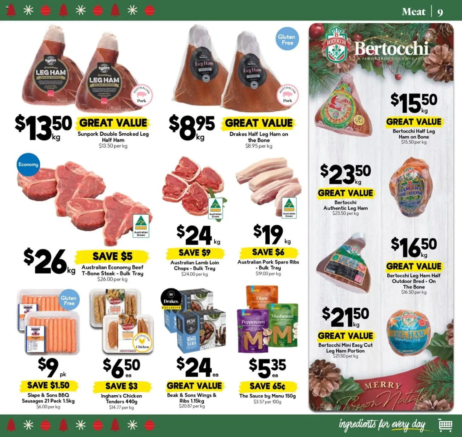 Drakes catalogue - valid from 26.11.2025 | Page: 9 | Products: Chicken, Lamb, Beef, Meat