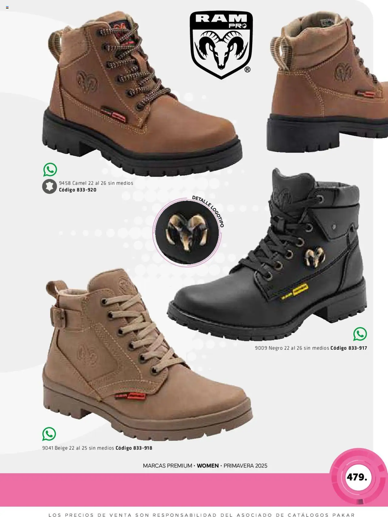 Nuevas ofertas de SC Pakar válidas en toda la República Mexicana desde el 06.03.2025. ¡Encuentra las mejores ofertas en SC Pakar catálogo Women! | Página: 479