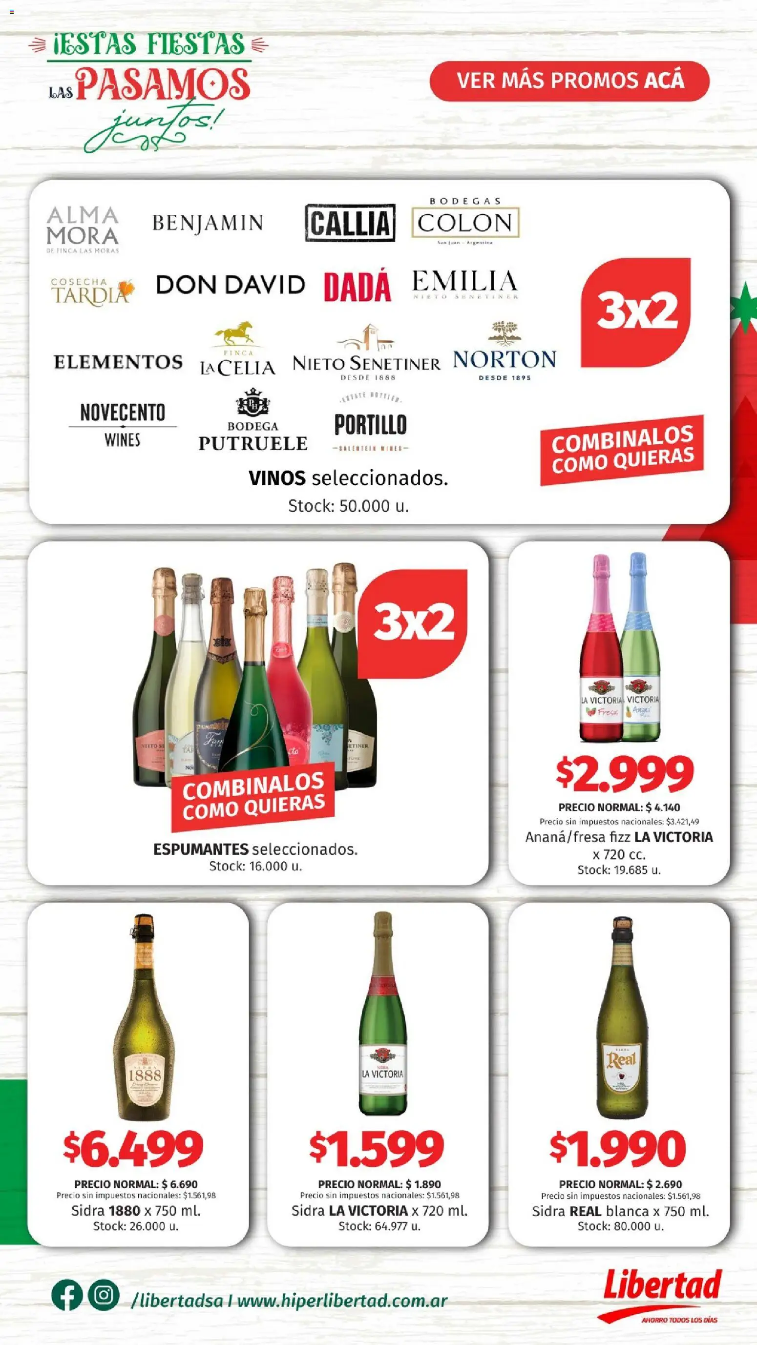 Hipermercado Libertad - Especial Mesa Navideña  │ válido desde el 26.12.2025 | Página: 9 | Productos: Fresas