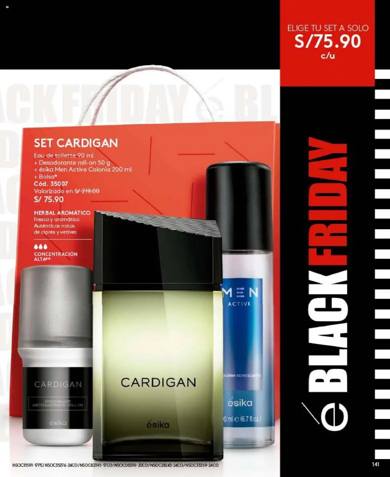 Catálogo Ésika válido desde 24.10.2025 | Página: 157 | Productos: Desodorante, EAU de Toilette