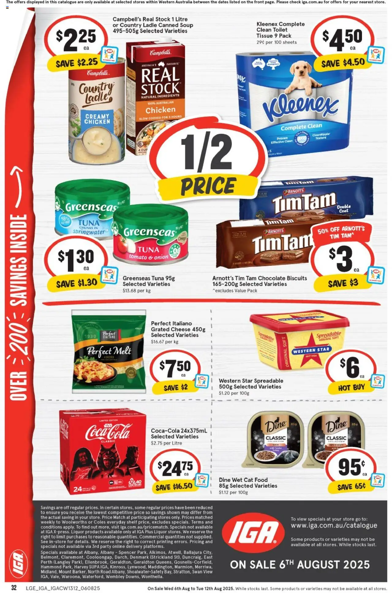 IGA catalogue - valid from 06.08.2025 | Page: 29 | Products: Toilet, Chocolate, Chicken, Coat