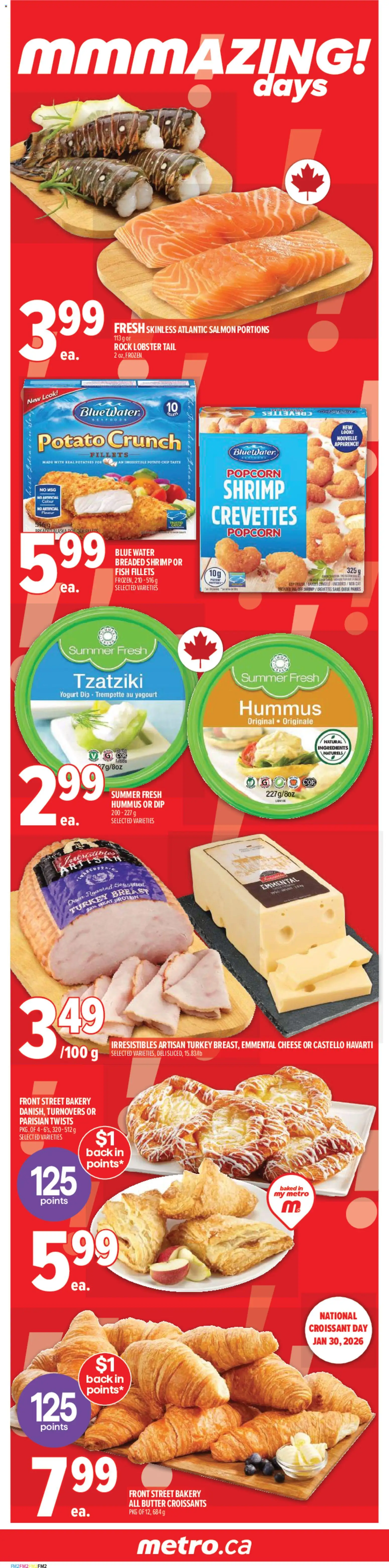Metro flyer valid from 29.01.2026 | Page: 3 | Products: Turkey, Potatoes, Cheese, Yogurt