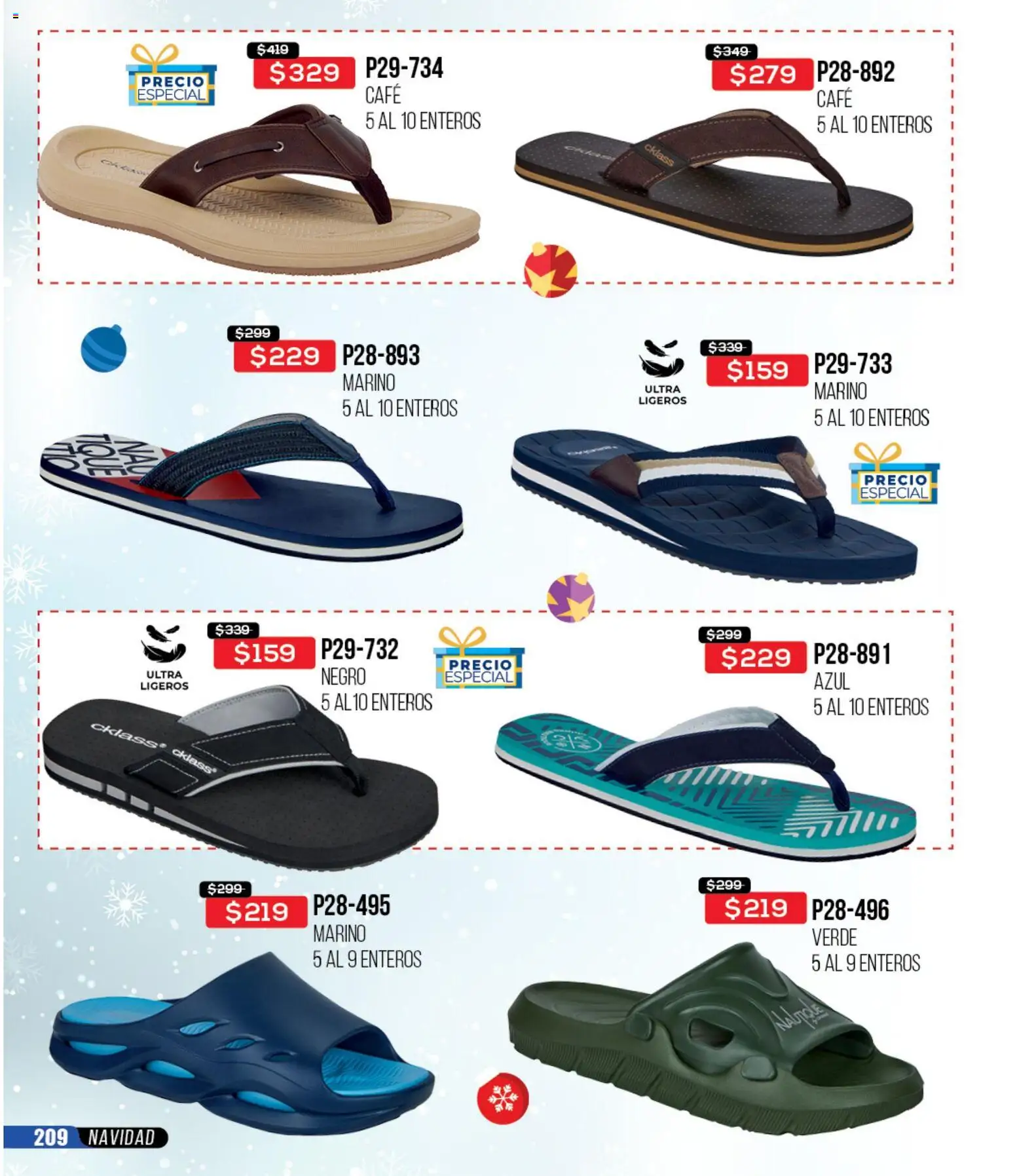 Nuevas ofertas de Cklass válidas en toda la República Mexicana desde el 30.11.2025. ¡Encuentra las mejores ofertas en Cklass catálogo Rebajas Navideñas Calzado! | Página: 210 | Productos: Café