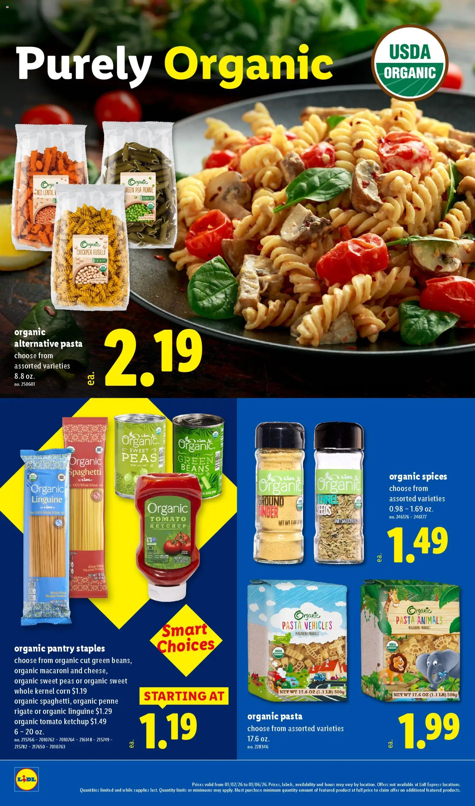 Lidl Weekly Ad - valid from 02.01.2026 | Page: 16 | Products: Corn, Cheese, Ketchup, Pea