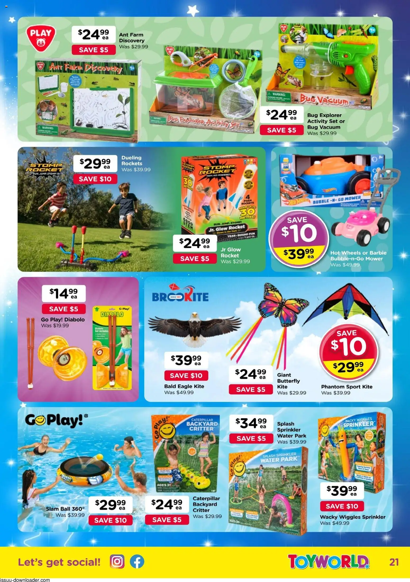 Toyworld catalogue - valid from 03.12.2025 | Page: 21 | Products: Rocket, Water, Mower