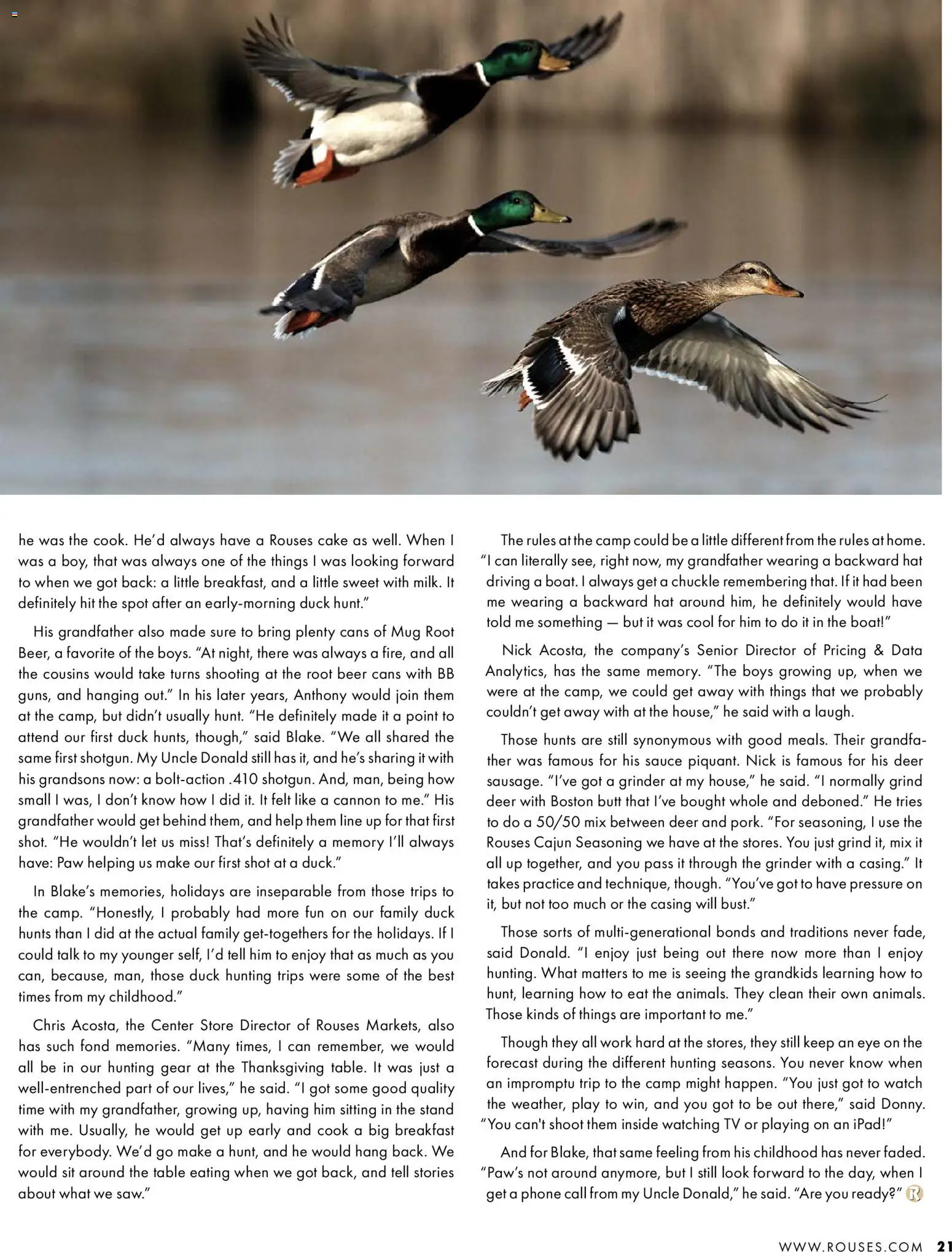 Rouses Magazine Winter 2025 - valid from 20.11.2025 | Page: 23 | Products: Sauce, Hat, Watch, Grinder