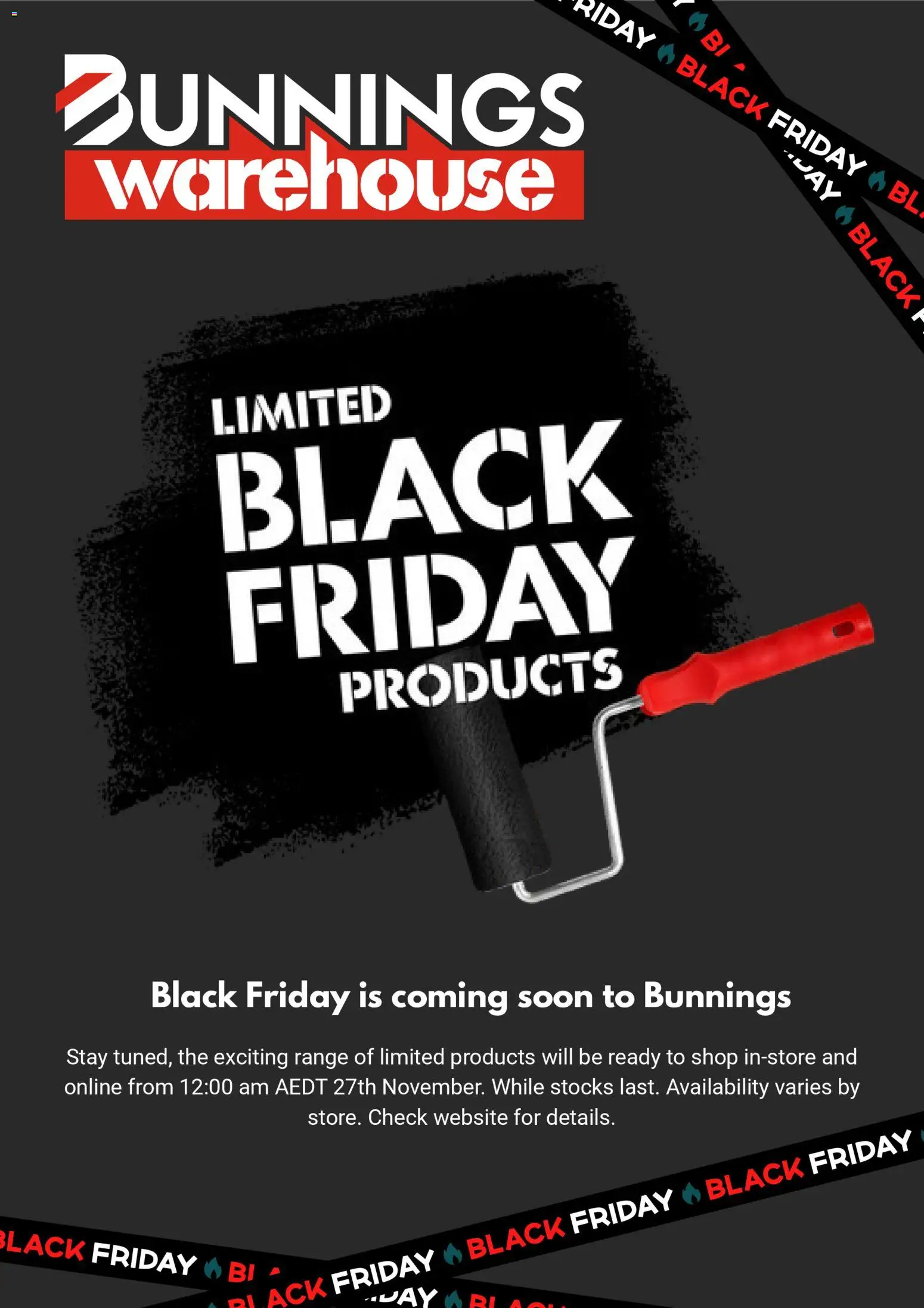 Bunnings Warehouse catalogue - valid from 17.11.2025 | Page: 1