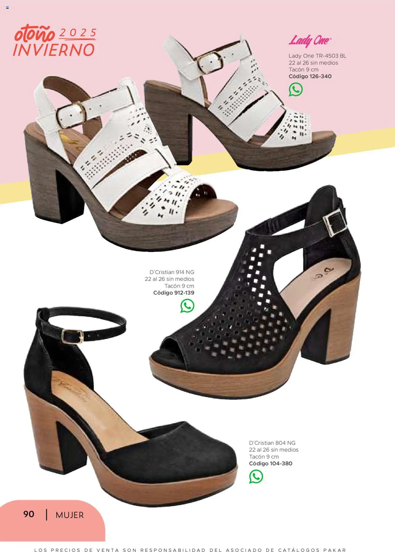 Nuevas ofertas de SC Pakar válidas en toda la República Mexicana desde el 24.07.2025. ¡Encuentra las mejores ofertas en SC Pakar Catálogo Mujer otoño / invierno! | Página: 90