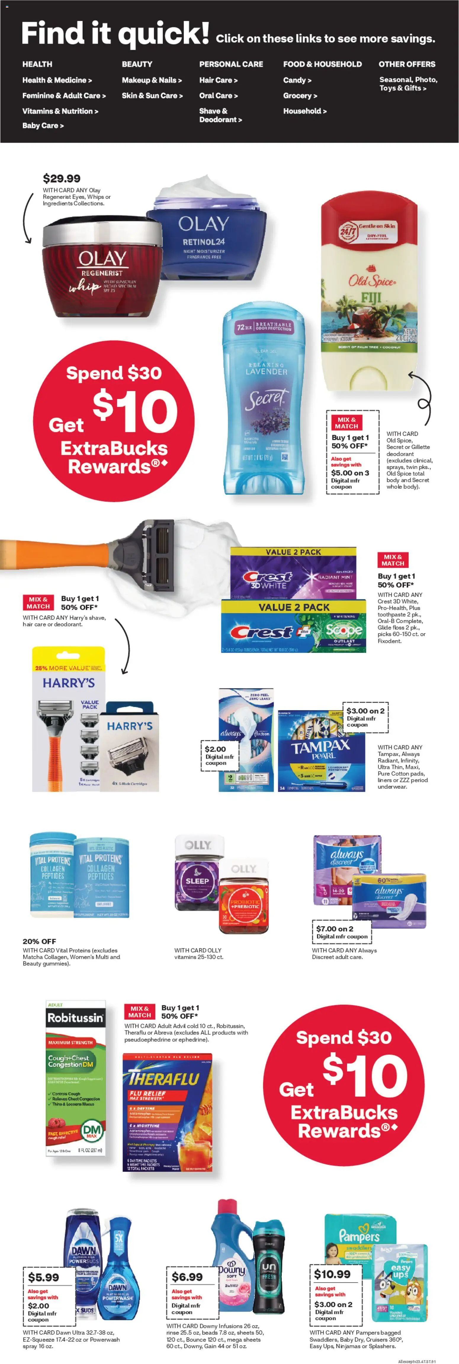 CVS Pharmacy Weekly Ad - NM - valid from 28.12.2025 | Page: 4 | Products: Fragrance, Sunscreen, Toothpaste, Underwear