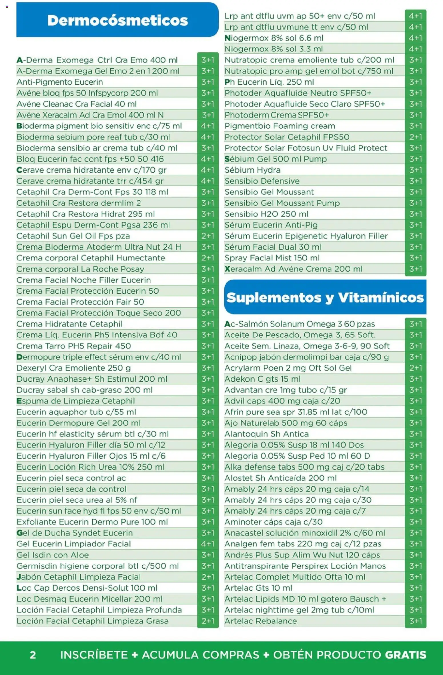 Nuevas ofertas de Chedraui válidas en toda la República Mexicana desde el 27.03.2026. ¡Encuentra las mejores ofertas en Chedraui folleto Promociones Exclusivas! | Página: 2 | Productos: Serum, Aceite, Crema corporal, Gel de ducha