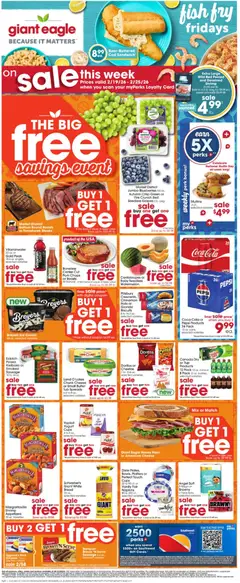 Preview of Giant Eagle weekly ads valid from 19.02.2026