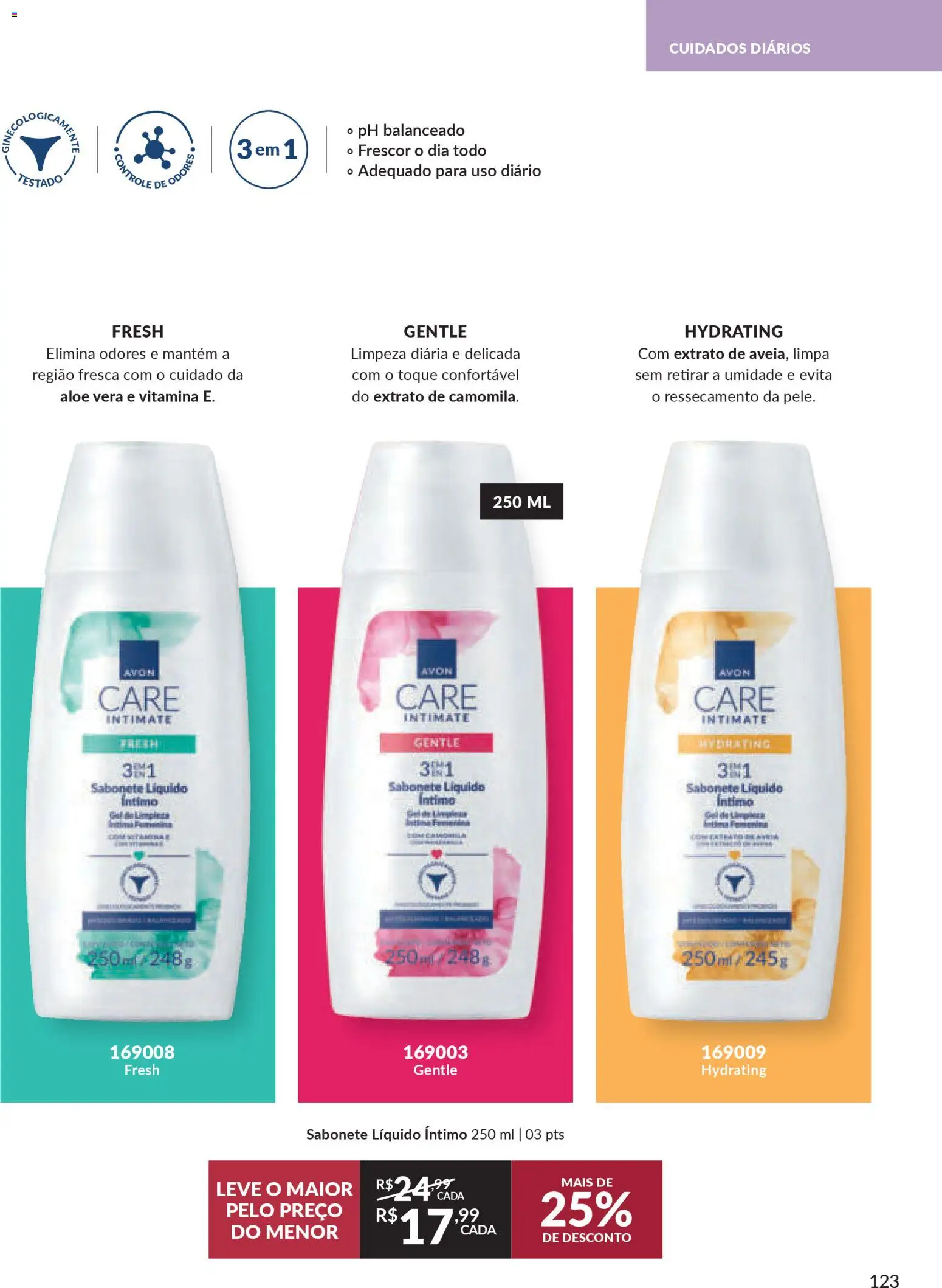 Avon Folheto - válido de 18.02.2026 | Página: 123 | Produtos: Sabonete, Sabonete líquido