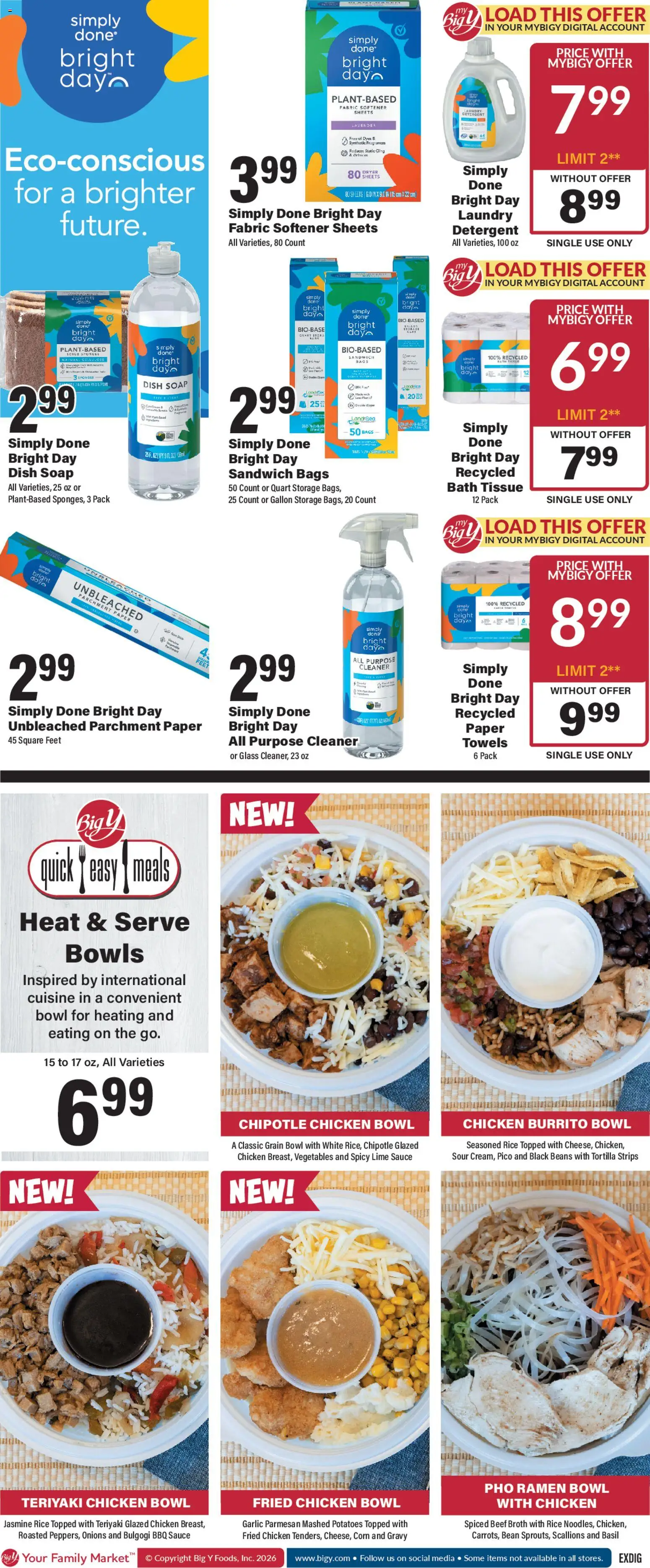 Big Y Weekly Ad - valid from 26.02.2026 | Page: 2 | Products: Corn, Beef, Potatoes, Garlic