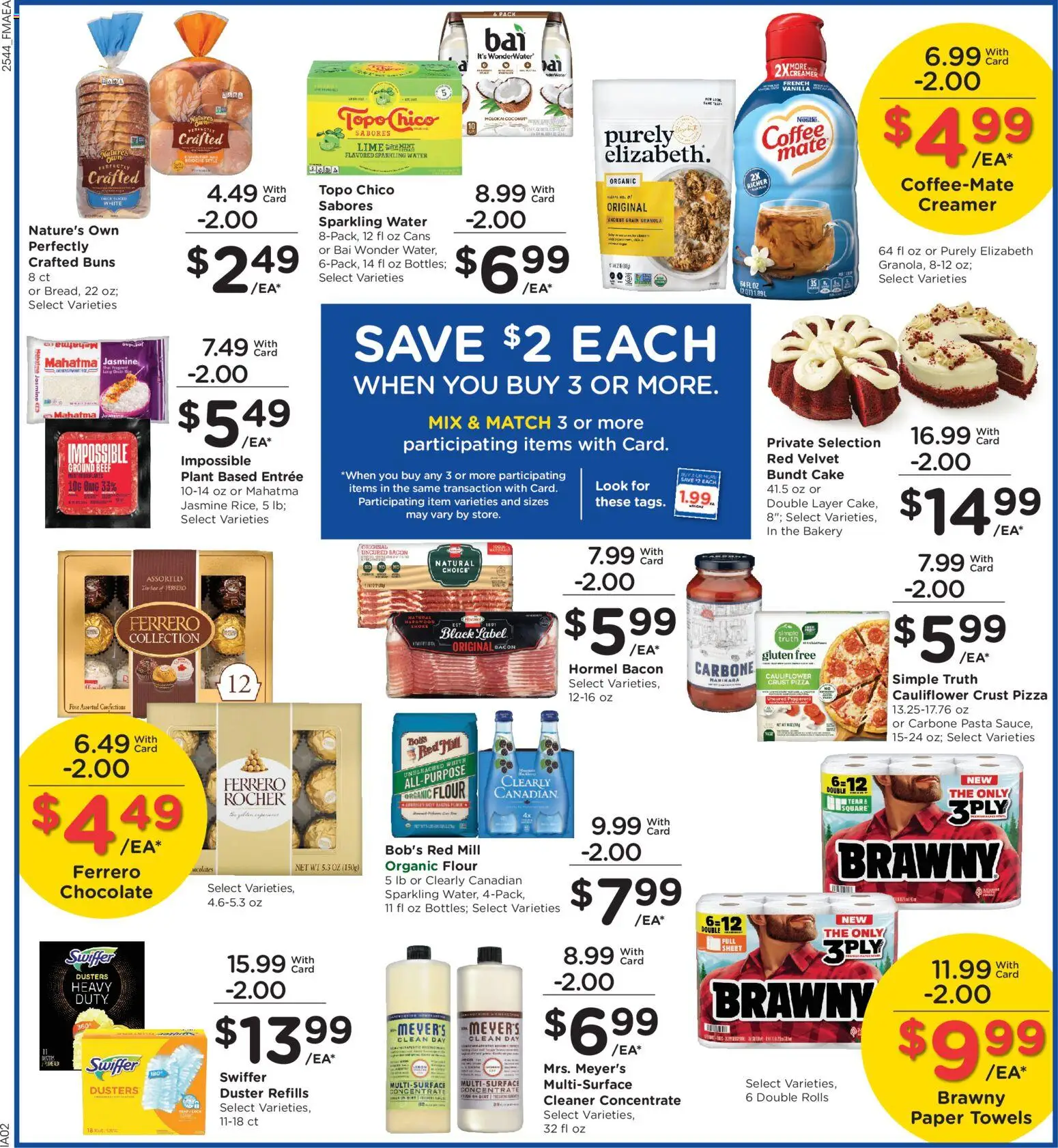 Fred Meyer Weekly Ad - valid from 03.12.2025 | Page: 6 | Products: Bed, Chocolate, Pizza, Cauliflower