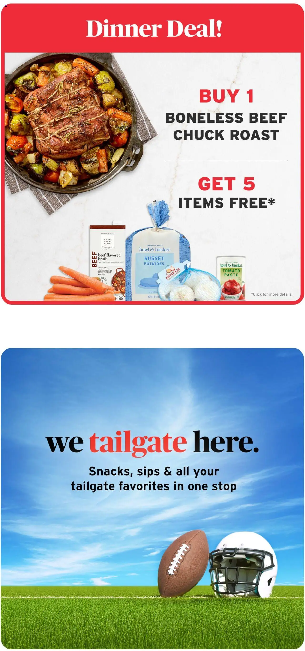 ShopRite Weekly Ad 2 - valid from 18.09.2025 | Page: 3 | Products: Basket, Beef, Potatoes