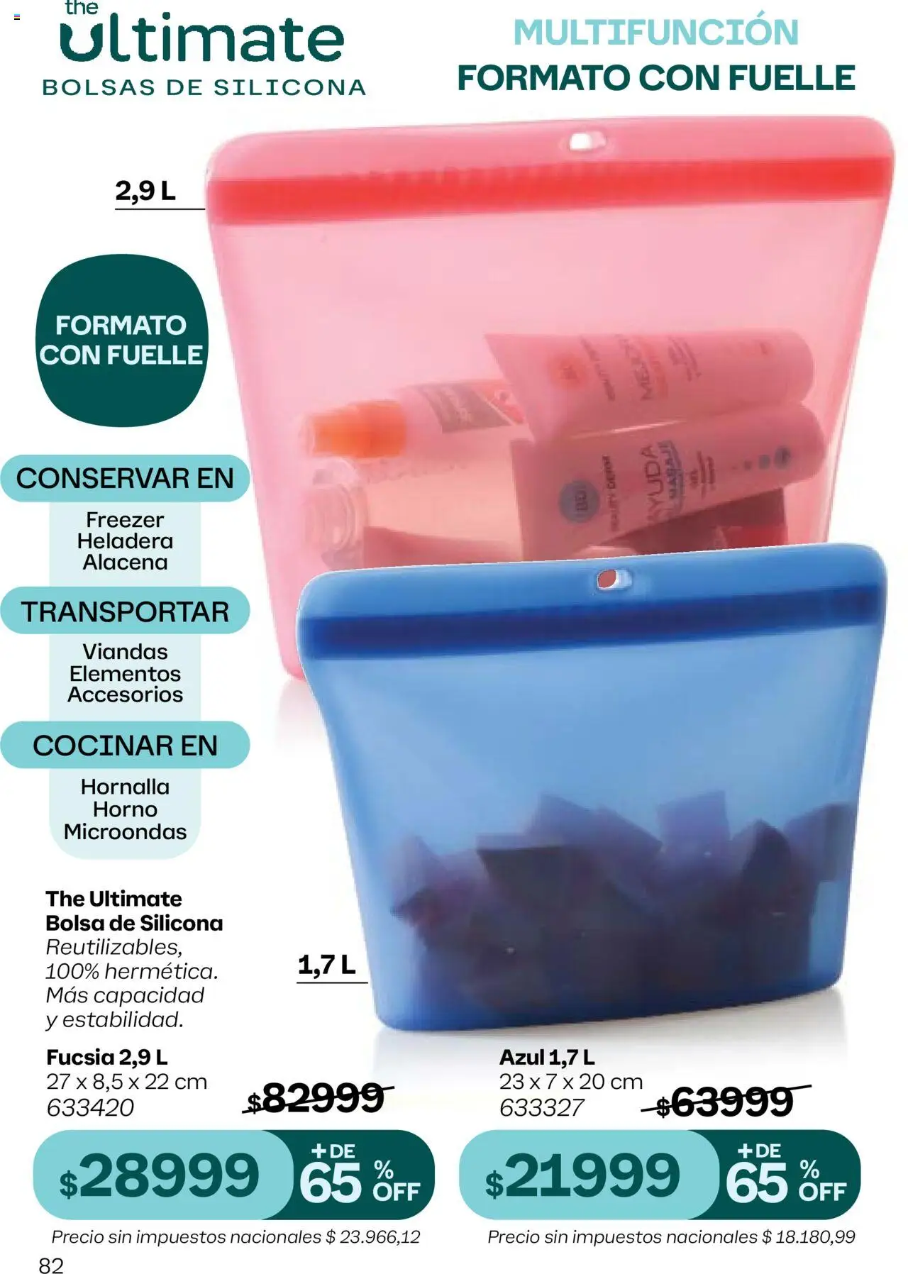 Tupperware Folleto │ válido desde el 11.08.2025 | Página: 83 | Productos: Bolsa, Horno, Alacena, Microondas