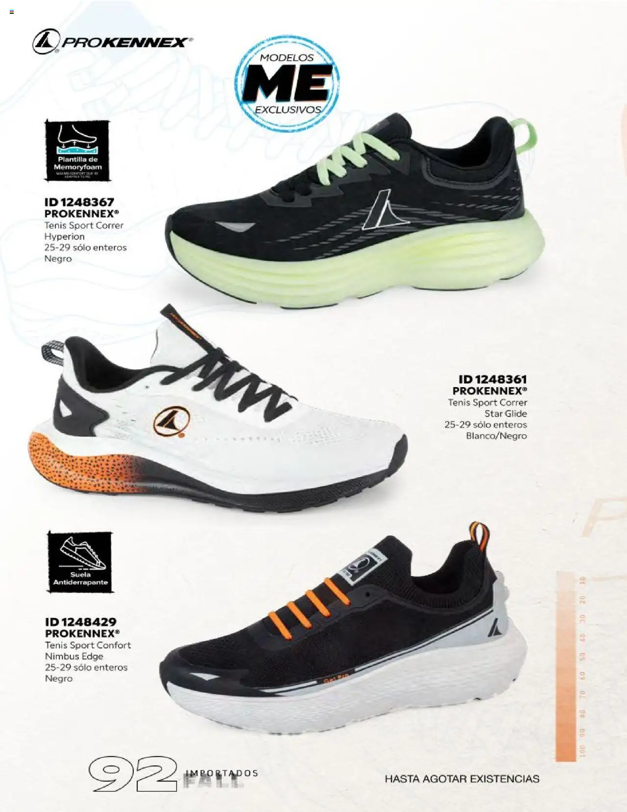 Nuevas ofertas de Price Shoes válidas en toda la República Mexicana desde el 18.10.2025. ¡Encuentra las mejores ofertas en Price Shoes catálogo Fall Importados segunda! | Página: 92 | Productos: Tenis