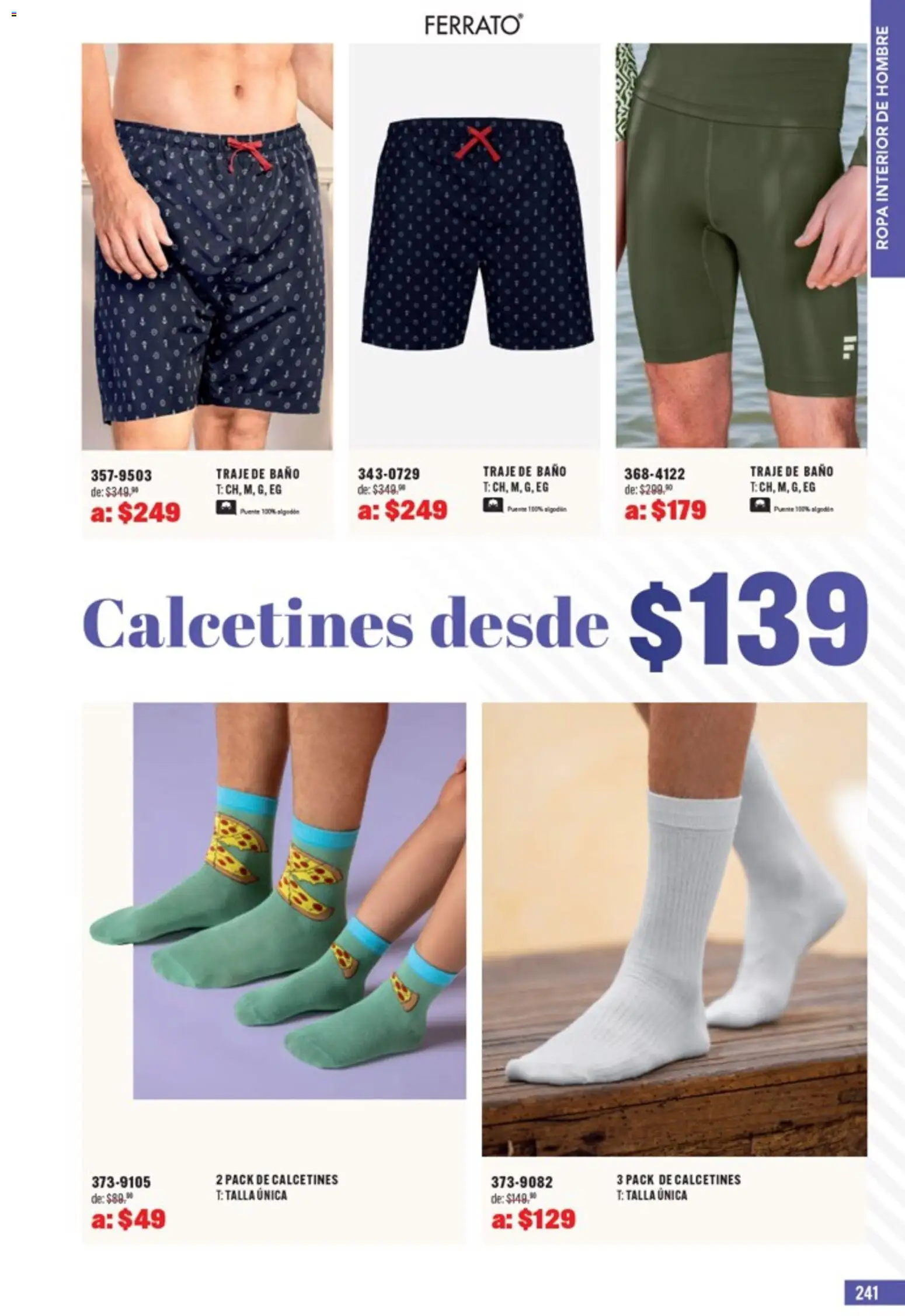 Nuevas ofertas de Andrea válidas en toda la República Mexicana desde el 05.04.2026. ¡Encuentra las mejores ofertas en Andrea catálogo Outlet! | Página: 241 | Productos: Traje, Algodón, Ropa interior, Baño