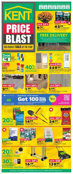Preview of Kent weekly flyer / circulaire from shop Kent valid from 18.09.2025