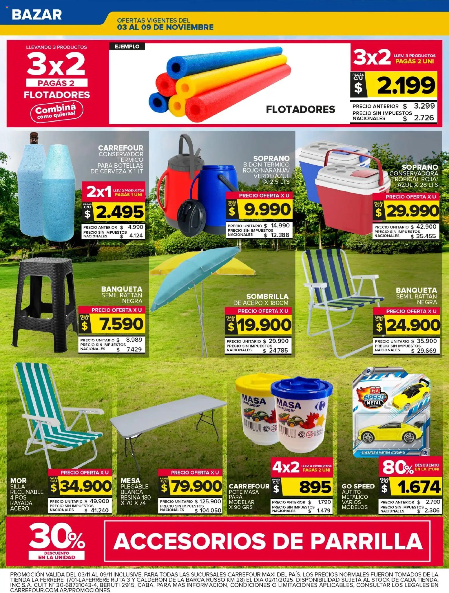 Carrefour Maxi catálogo - Chubut │ válido desde el 03.11.2025 | Página: 27 | Productos: Banqueta, Mesa, Silla, Cerveza