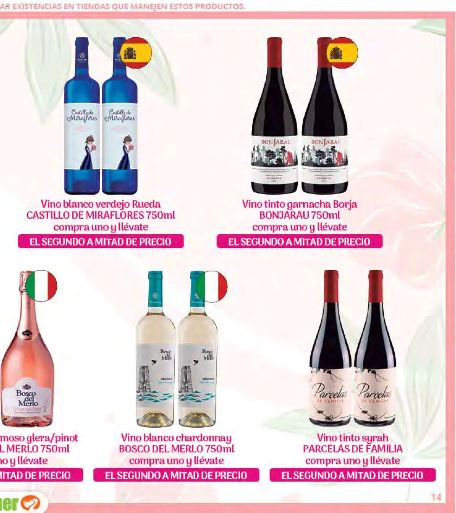 Nuevas ofertas de La Comer válidas en toda la República Mexicana desde el 24.04.2026. ¡Encuentra las mejores ofertas en La Comer folleto Mamá es lo más importante! | Página: 27 | Productos: Vino