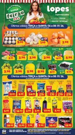 Lopes Supermercados - Ofertas da semana  - Pré-Visualização do folheto da loja Lopes Supermercados, válido de 06.01.2026