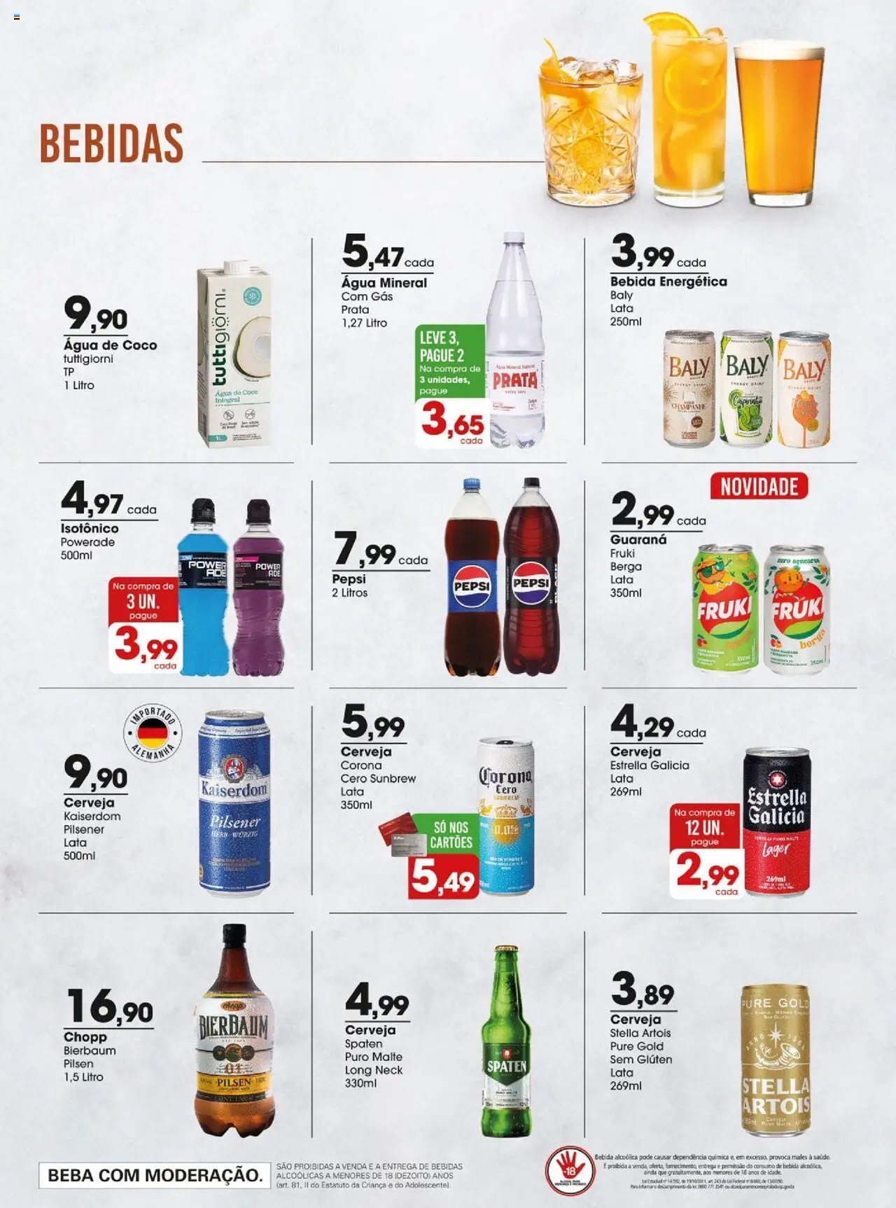 Zaffari Folheto - válido de 09.09.2025 | Página: 13 | Produtos: Coco, Guaraná, Cerveja, Bebida