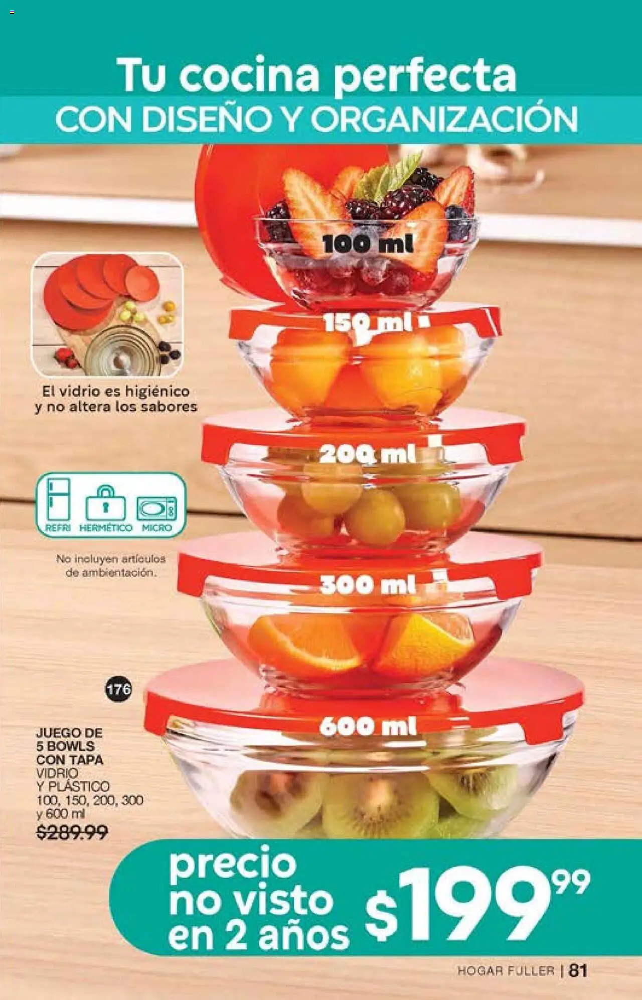 Nuevas ofertas de Fuller válidas en toda la República Mexicana desde el 15.10.2025. ¡Encuentra las mejores ofertas en Fuller - Campaña 14 2025! | Página: 81 | Productos: Juego, Cocina