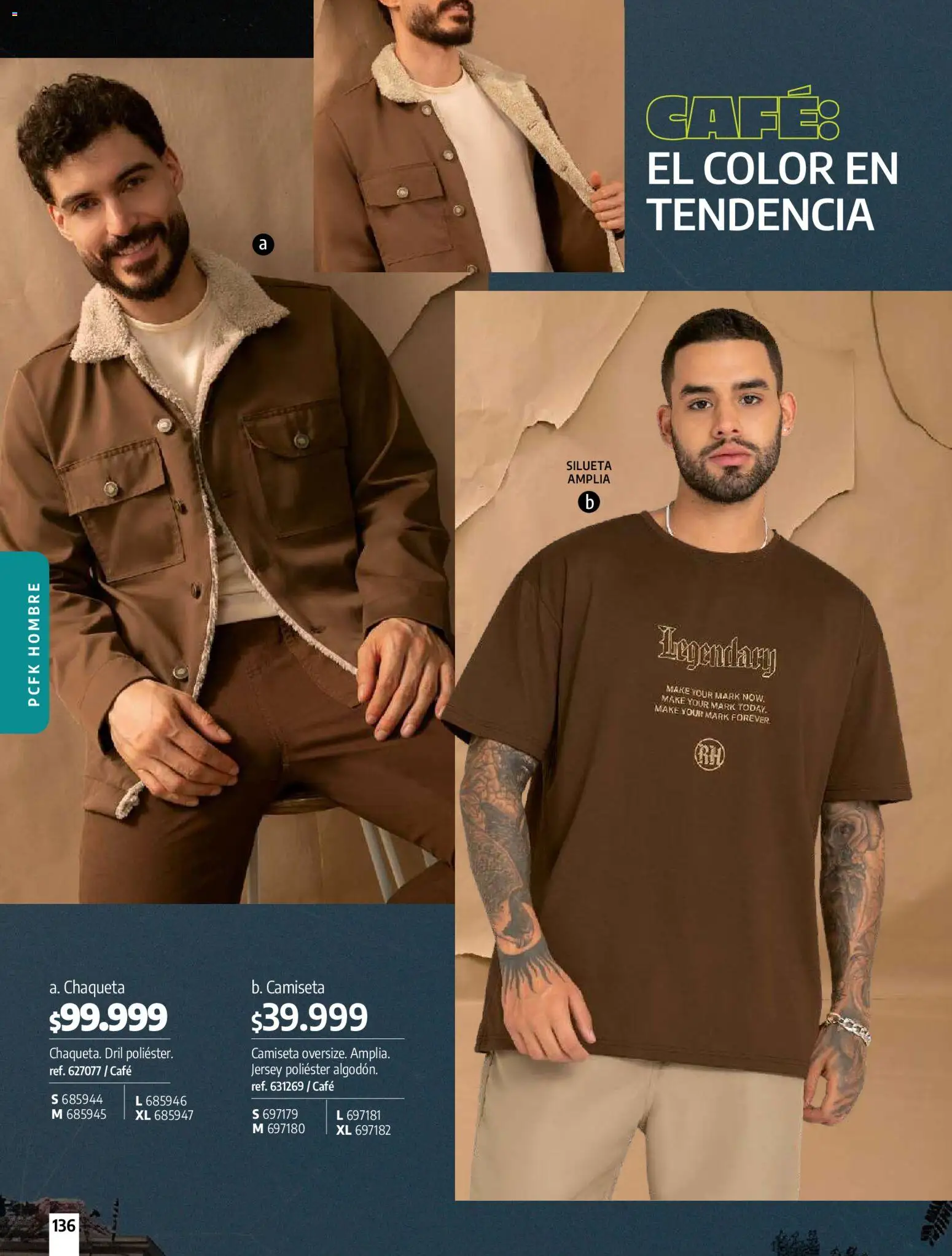 Pacifika revista - valida desde el 01.02.2026 | Página: 136 | Productos: Camiseta, Chaqueta, Café