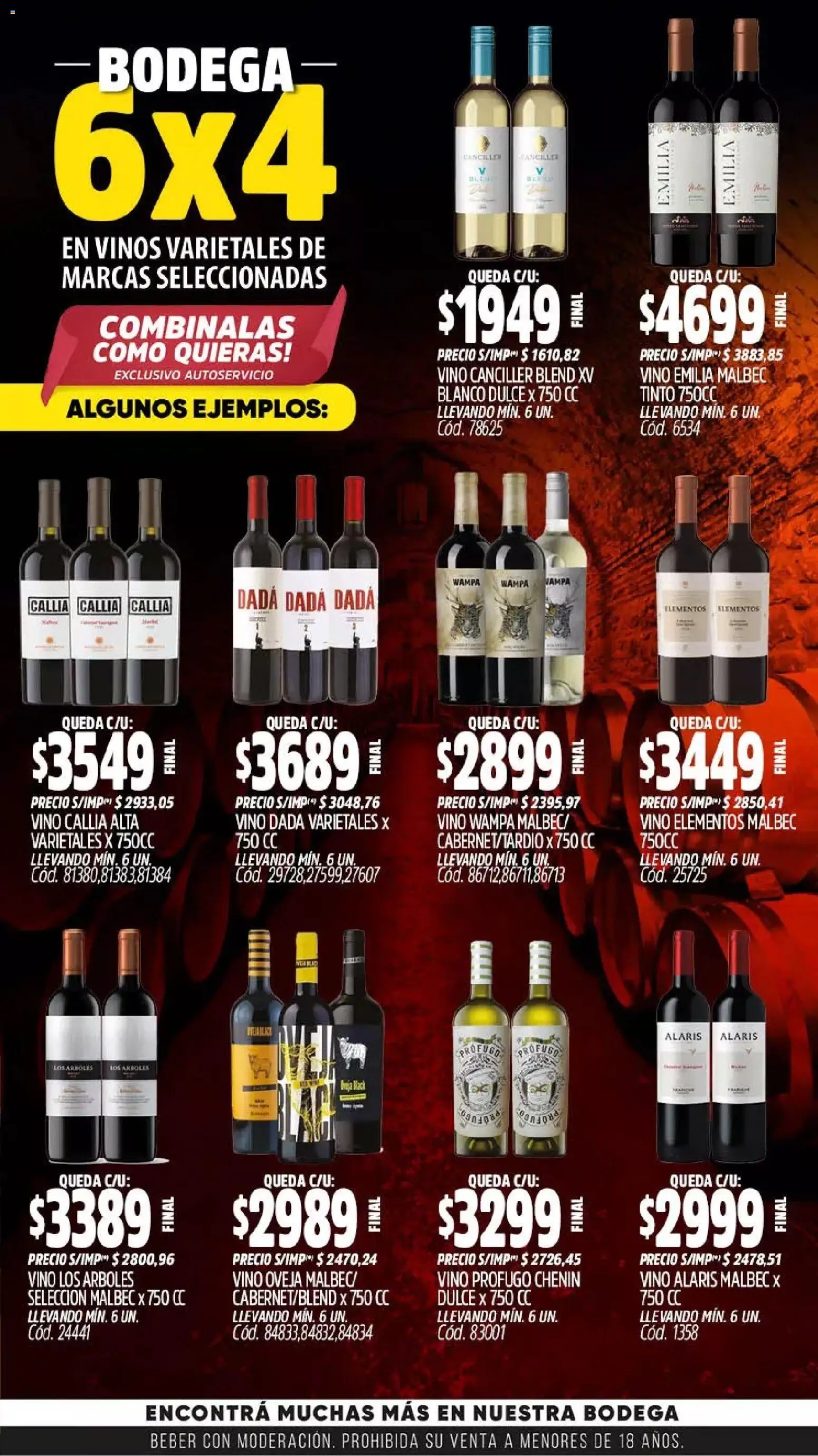 Yaguar - Oferta Semanal Mar del Plata │ válido desde el 20.04.2026 | Página: 4 | Productos: Vino
