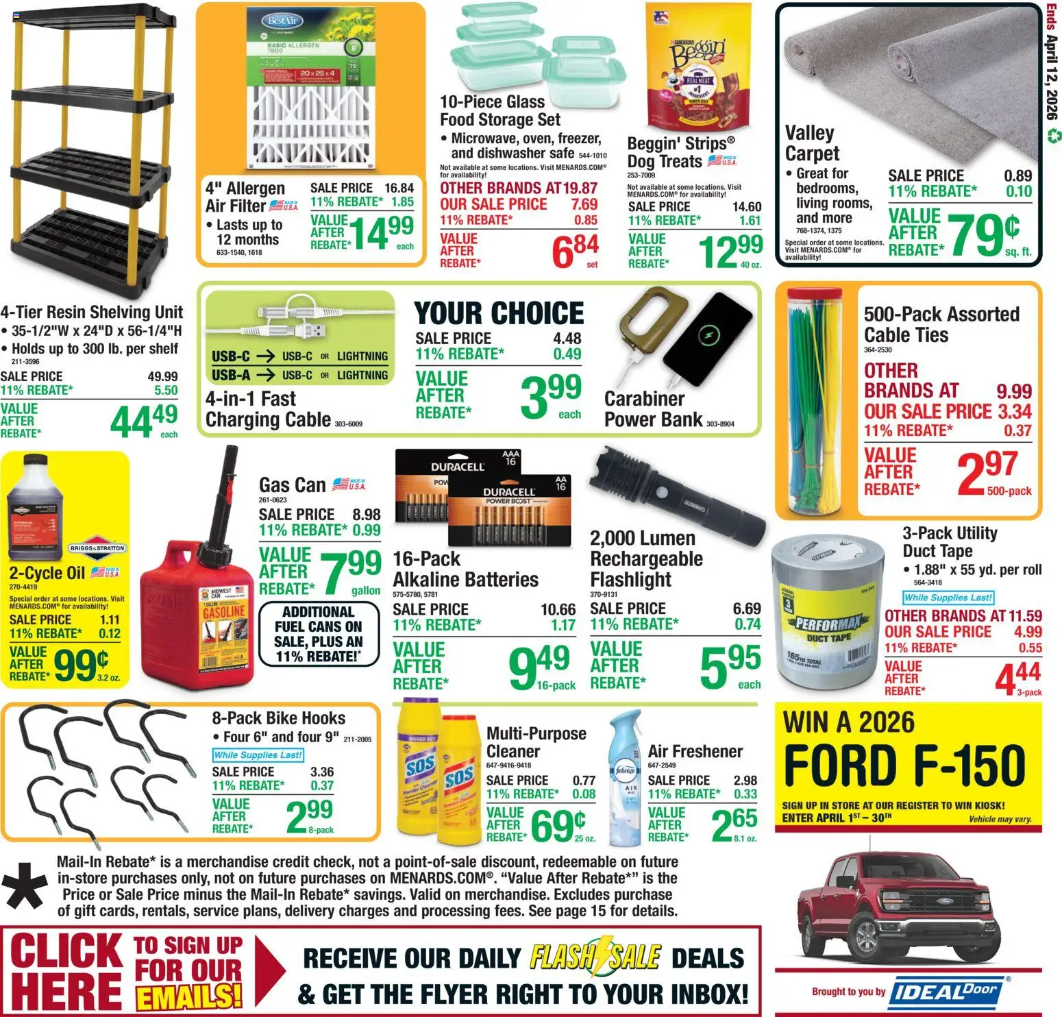 Menards Weekly Ad - valid from 01.04.2026 | Page: 22
