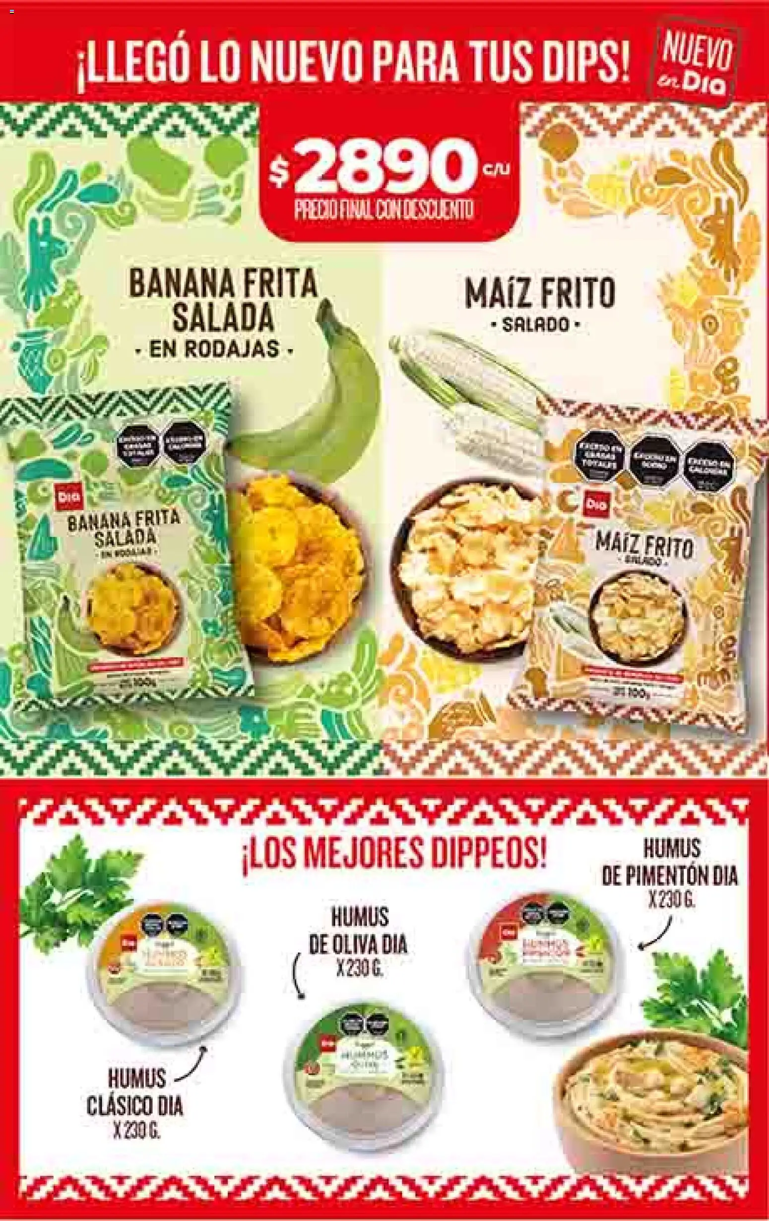 Supermercado DIA Ofertas │ válido desde el 22.04.2026 | Página: 18 | Productos: Banana, Maiz, Pimentón, Oliva
