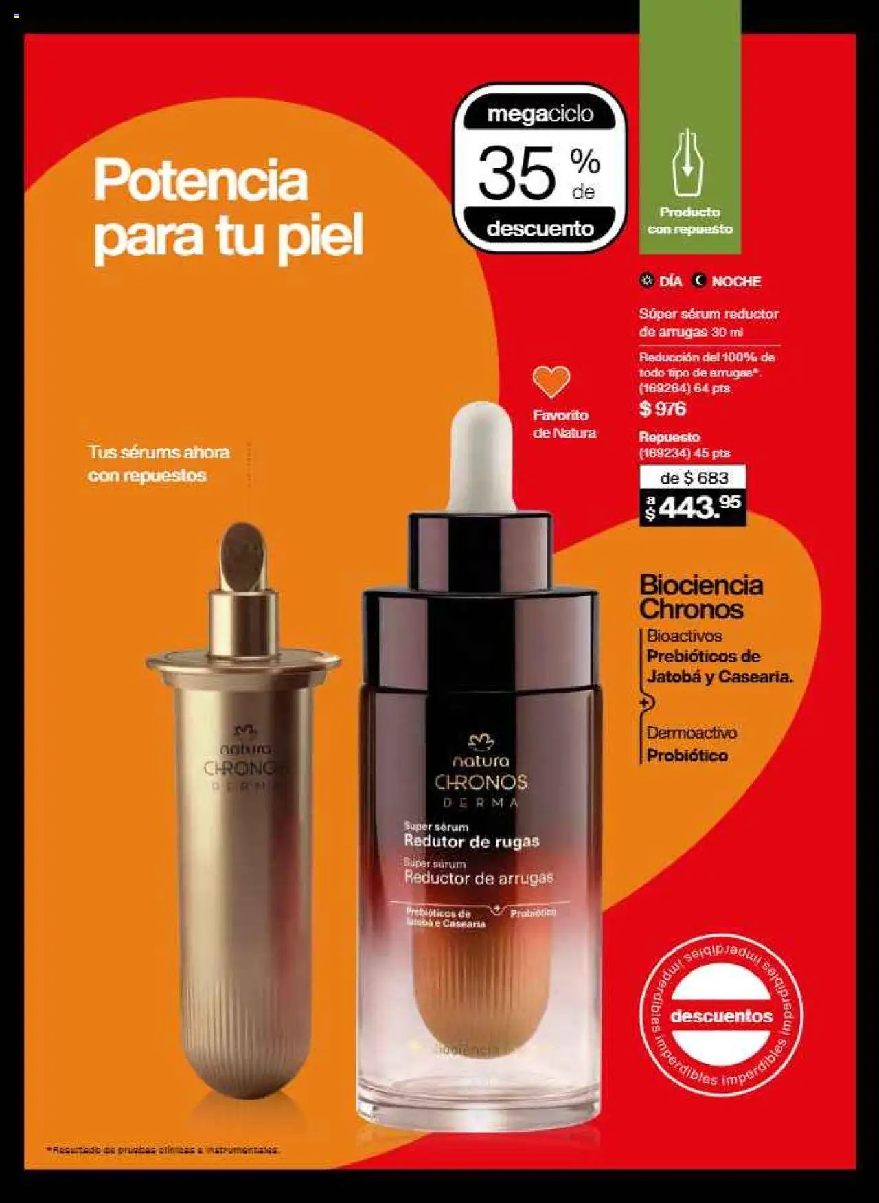 Nuevas ofertas de Natura válidas en toda la República Mexicana desde el 12.10.2025. ¡Encuentra las mejores ofertas en Natura - Campaña 16 2025! | Página: 83 | Productos: Serum