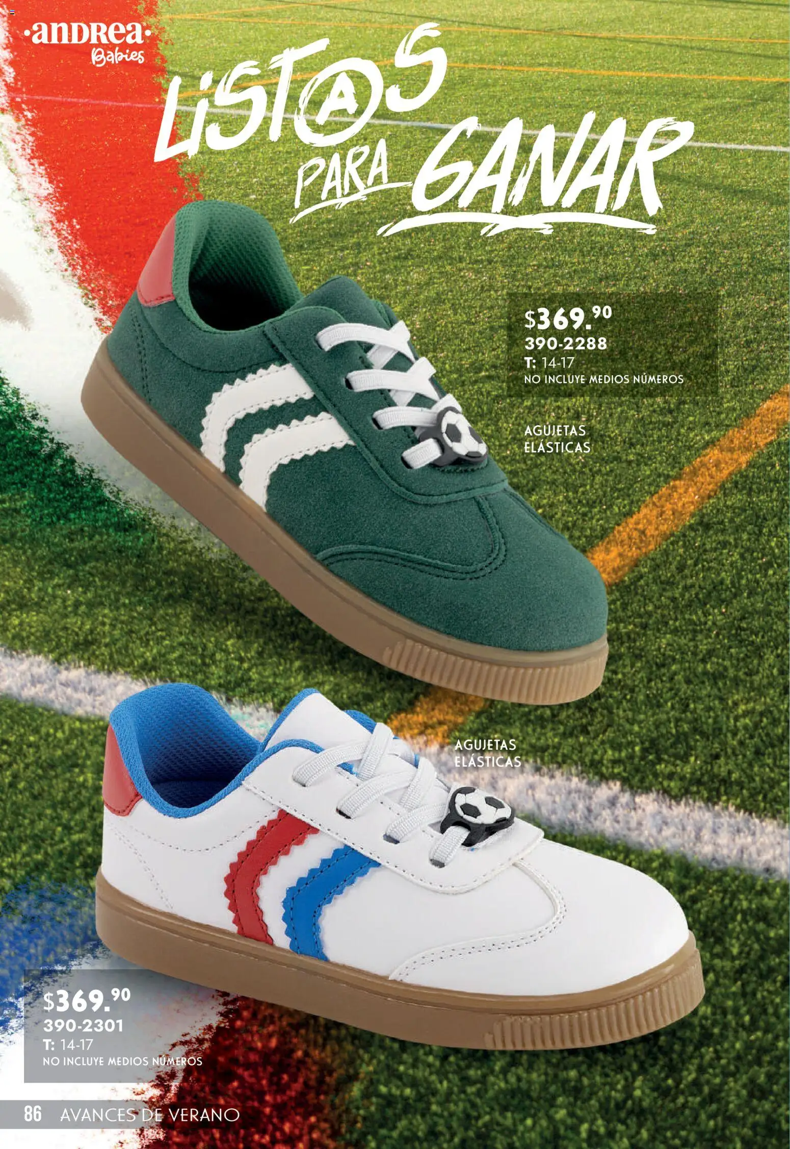 Nuevas ofertas de Andrea válidas en toda la República Mexicana desde el 22.03.2026. ¡Encuentra las mejores ofertas en Andrea catálogo Avances de Verano! | Página: 86