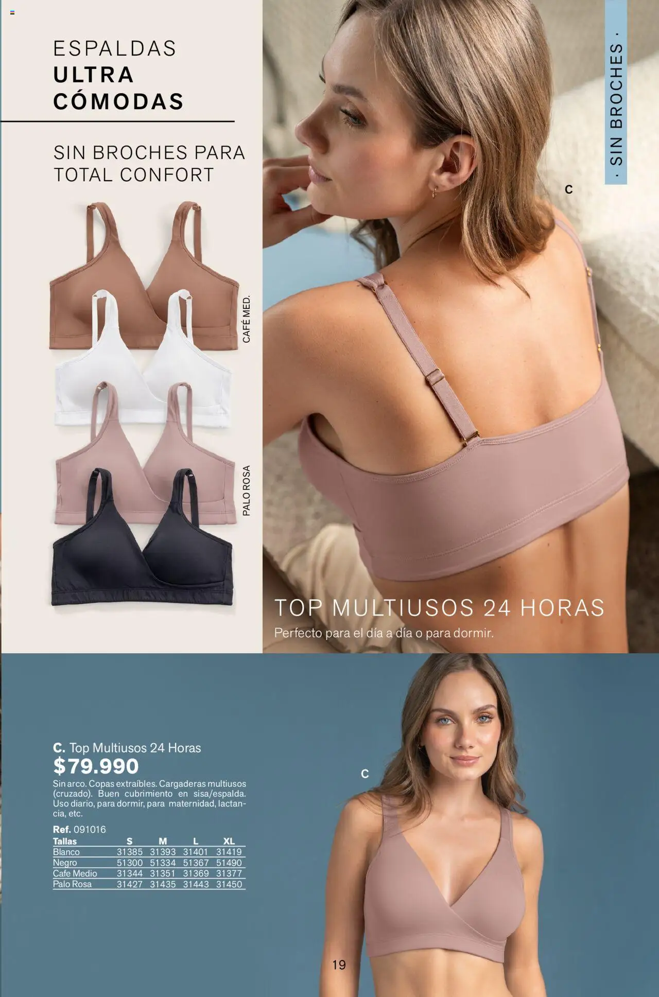 Leonisa revista - valida desde el 12.09.2025 | Página: 19 | Productos: Top, Café