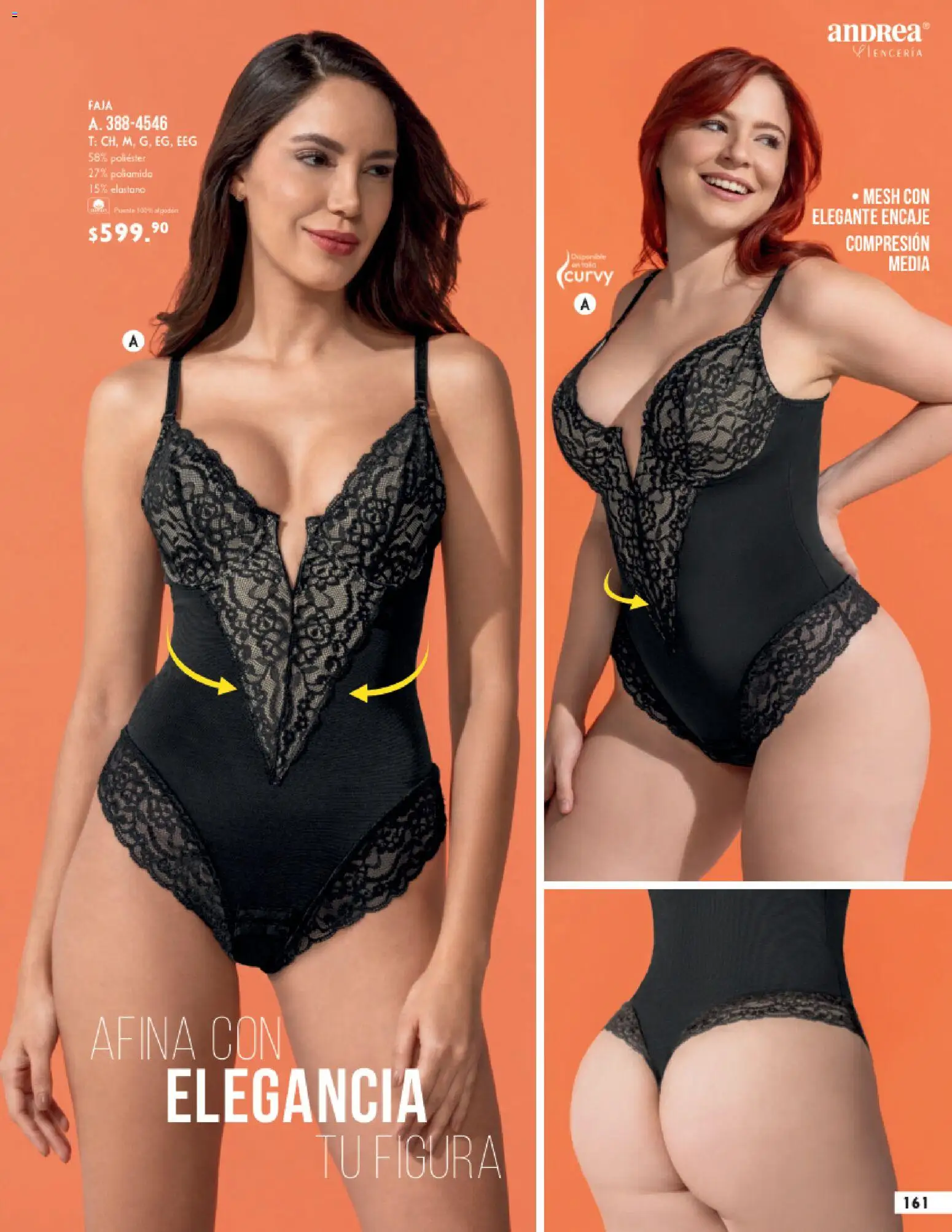 Nuevas ofertas de Andrea válidas en toda la República Mexicana desde el 25.01.2026. ¡Encuentra las mejores ofertas en Andrea catálogo Lencería & vestir interior! | Página: 57 | Productos: Algodón, Faja