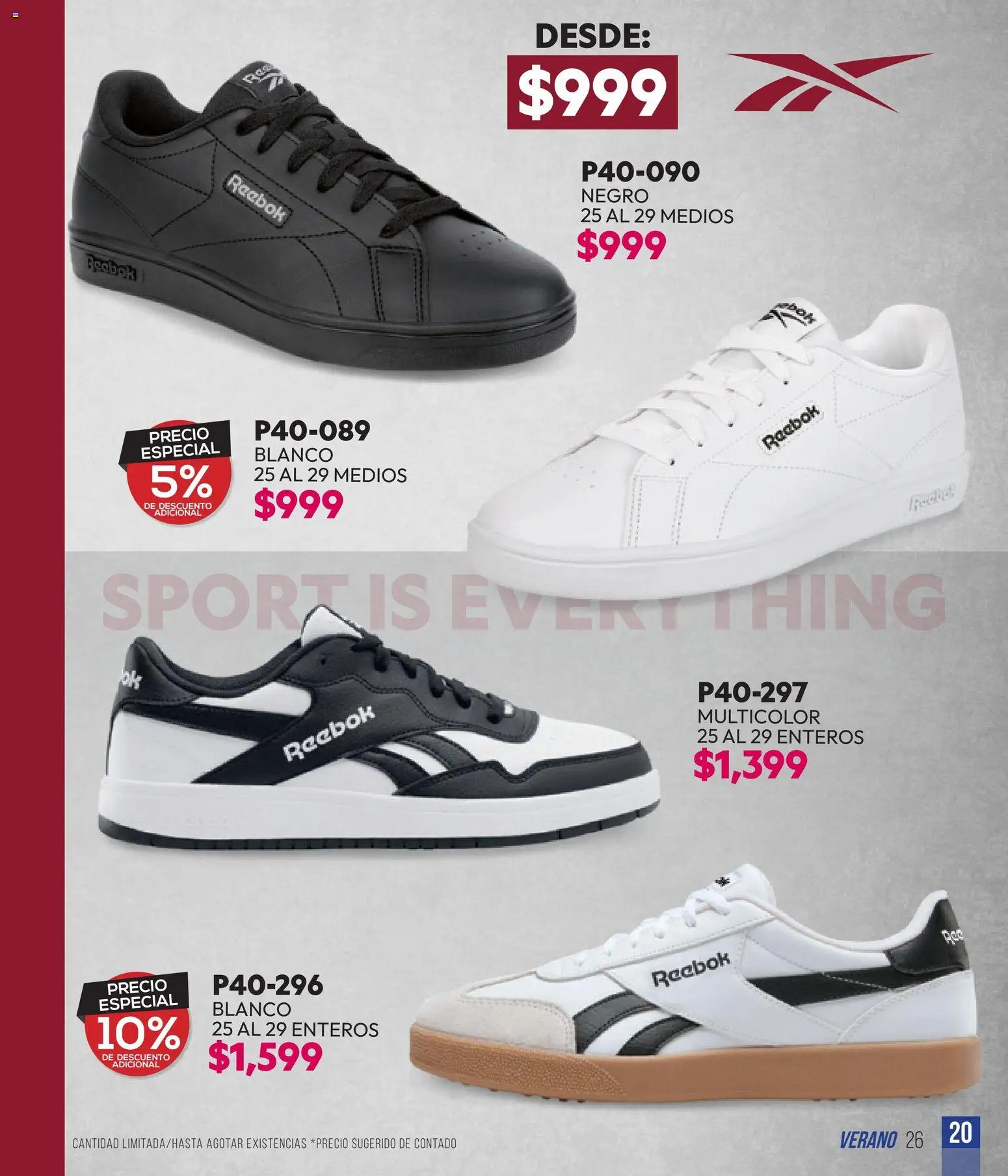 Nuevas ofertas de Cklass válidas en toda la República Mexicana desde el 28.04.2026. ¡Encuentra las mejores ofertas en Cklass catálogo Sportweek! | Página: 135