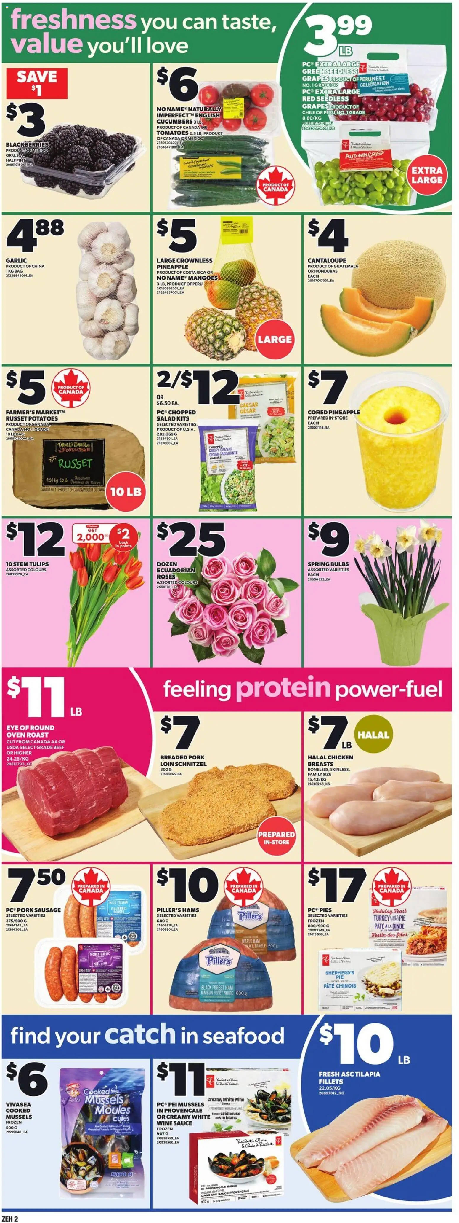 Zehrs flyer valid from 22.01.2026 | Page: 5 | Products: Beef, Cucumbers, Turkey, Chicken