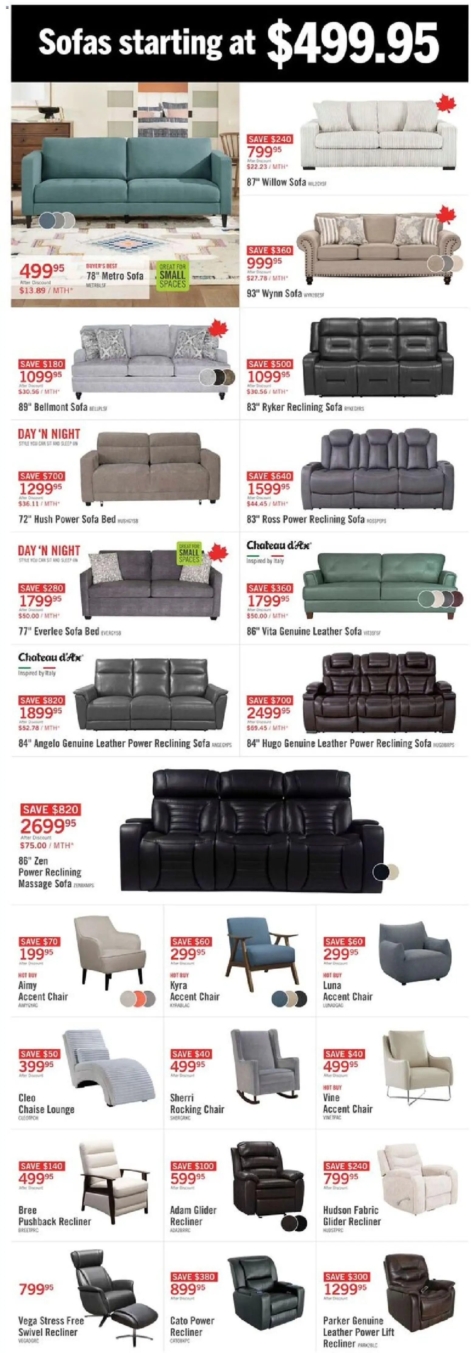 The Brick flyer valid from 02.12.2025 | Page: 3 | Products: Bed, Sofa, Chair
