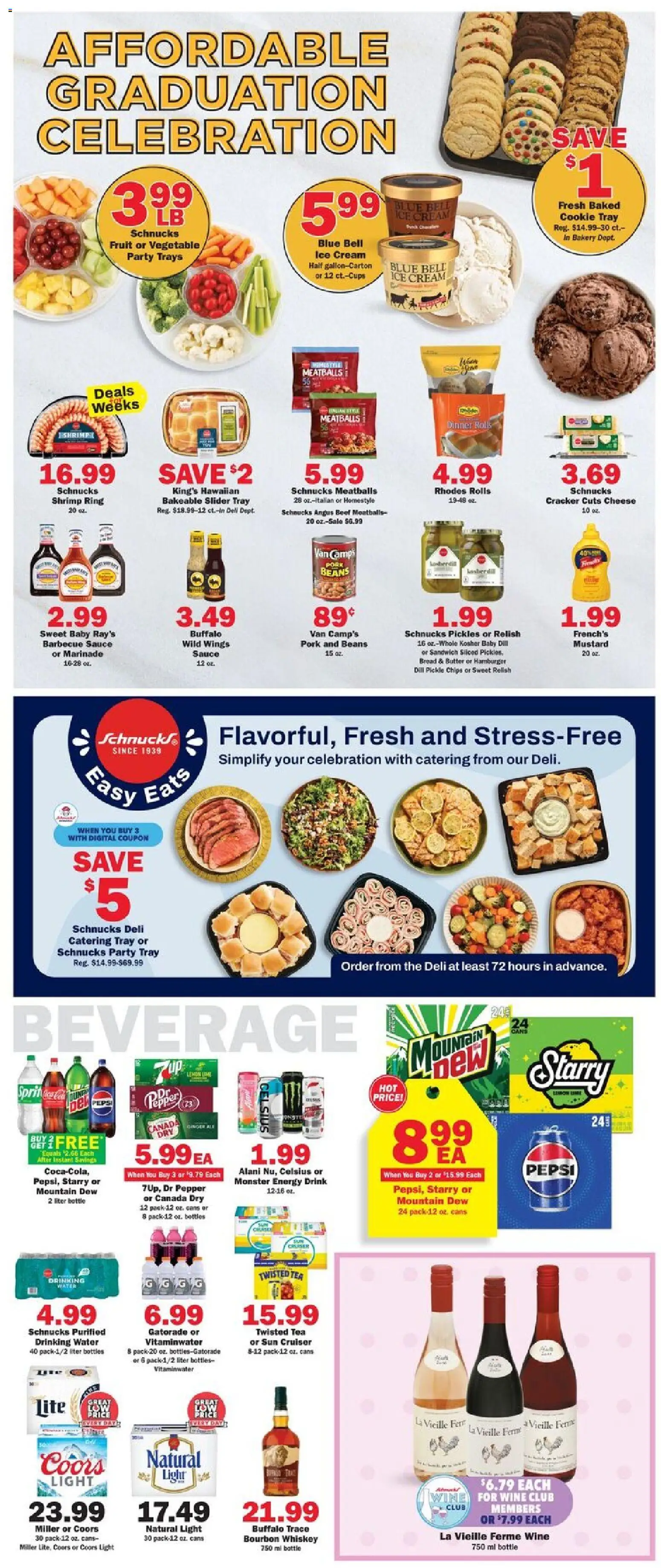 Schnucks Weekly Print Ad - MO - valid from 06.05.2026 | Page: 5 | Products: Butter, Wine, Whiskey, Lime