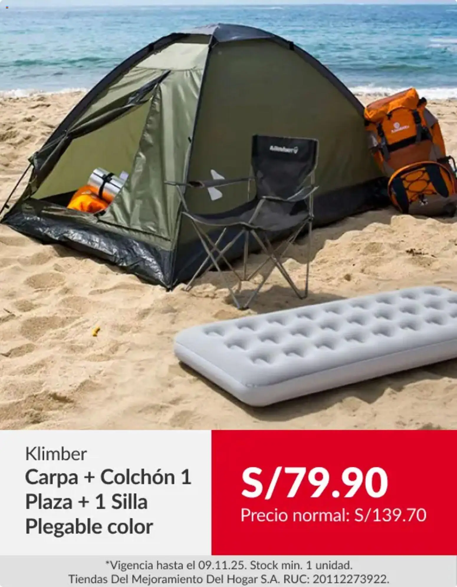 Catálogo Sodimac válido desde 07.11.2025 | Página: 2 | Productos: Colchón, Silla