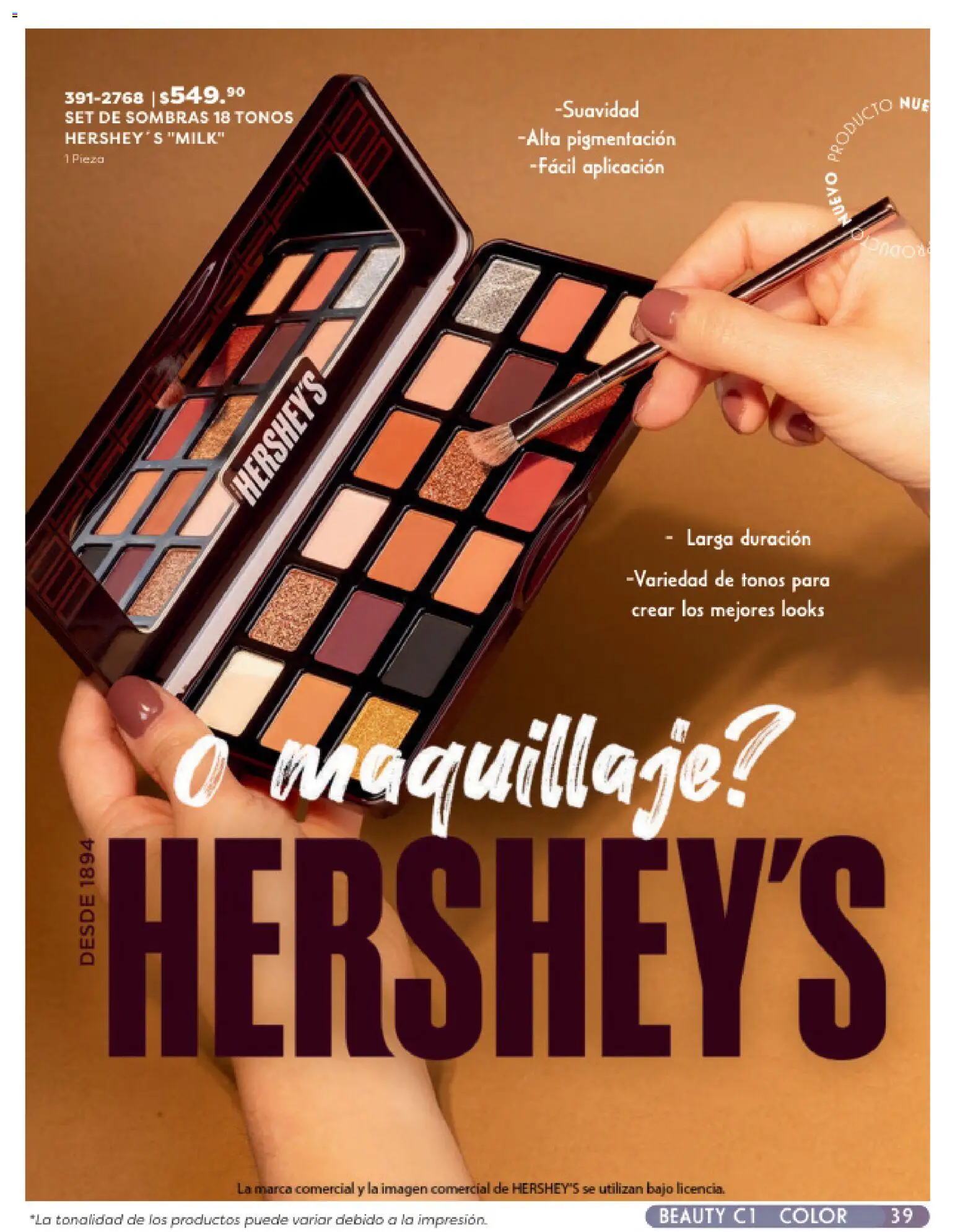 Nuevas ofertas de Andrea válidas en toda la República Mexicana desde el 25.01.2026. ¡Encuentra las mejores ofertas en Andrea catálogo Beauty! | Página: 39 | Productos: Maquillaje