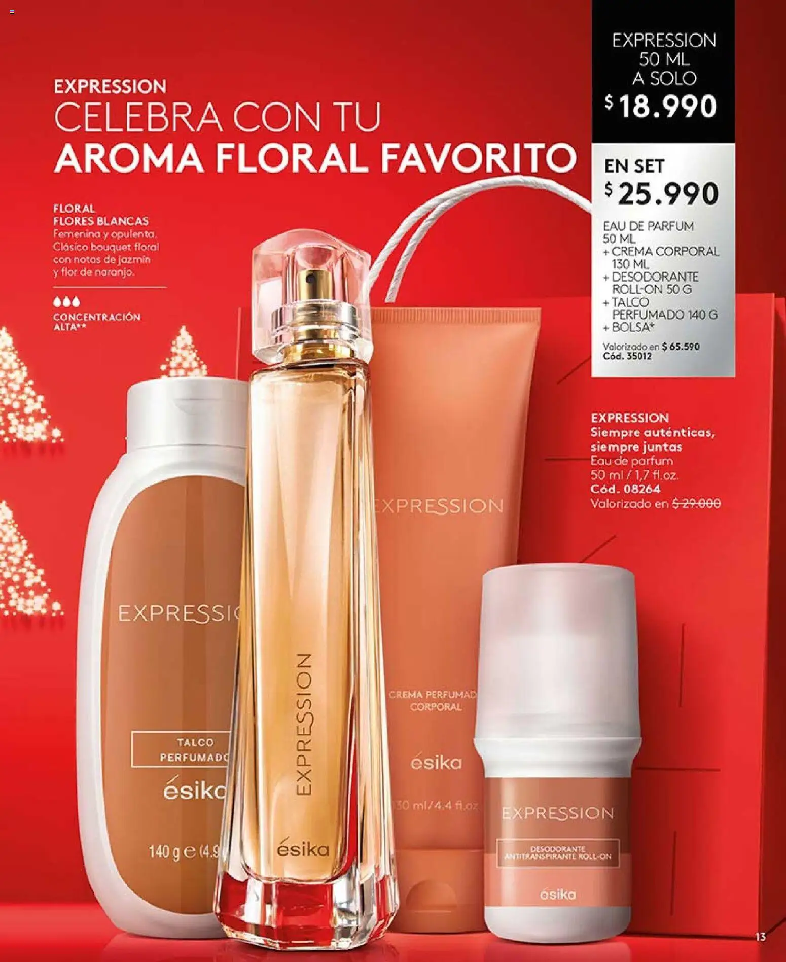 Catálogo Ésika Campaña 18 │ válido desde el 01.12.2025 | Página: 13 | Productos: Desodorante, Crema