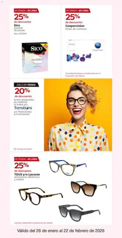 Vista previa de Costco catálogo, nuevo folleto de la tienda, válido en México a partir del 26.01.2026 | Página: 37 | Productos: Lentes