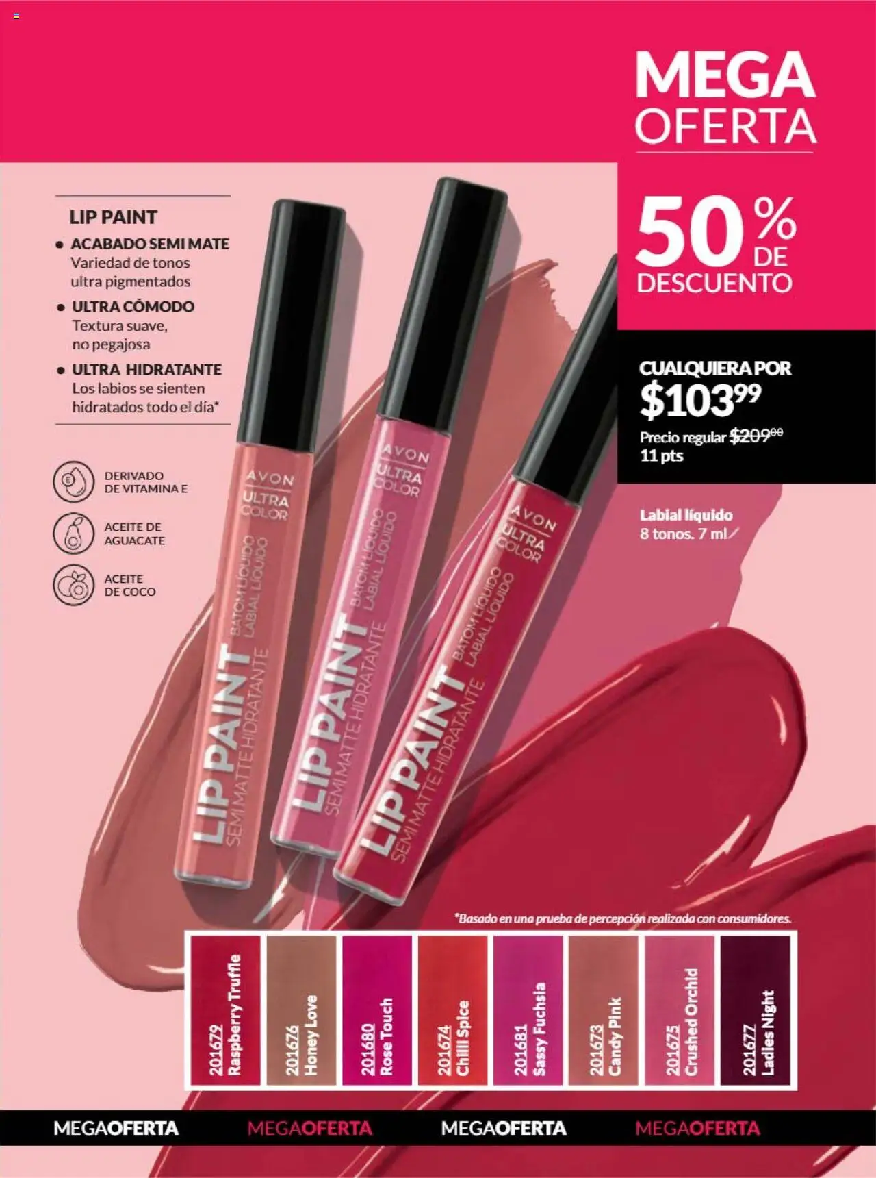 Nuevas ofertas de AVON válidas en toda la República Mexicana desde el 09.10.2025. ¡Encuentra las mejores ofertas en AVON - Campaña 16 2025! | Página: 49 | Productos: Aceite, Aguacate, Mate